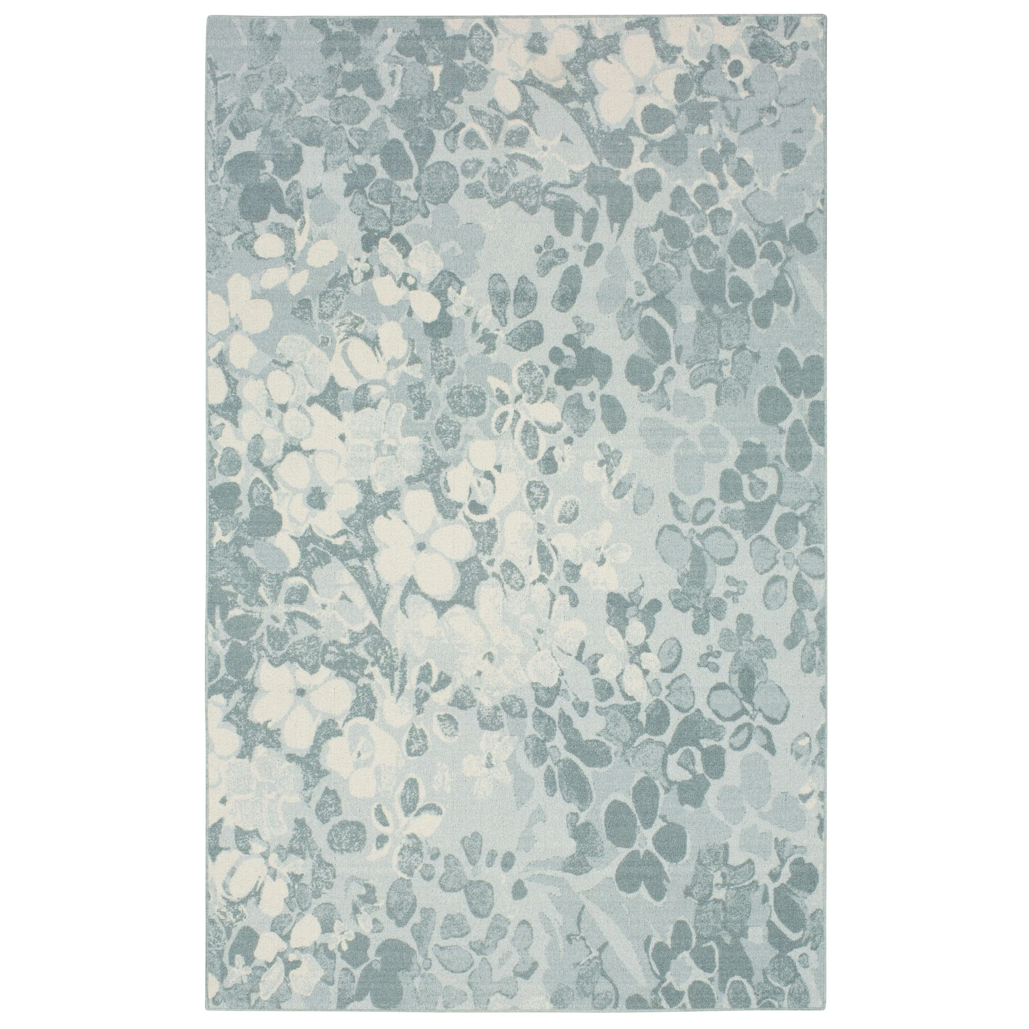 Mohawk Home Stamped Floral Abstract Area Rug