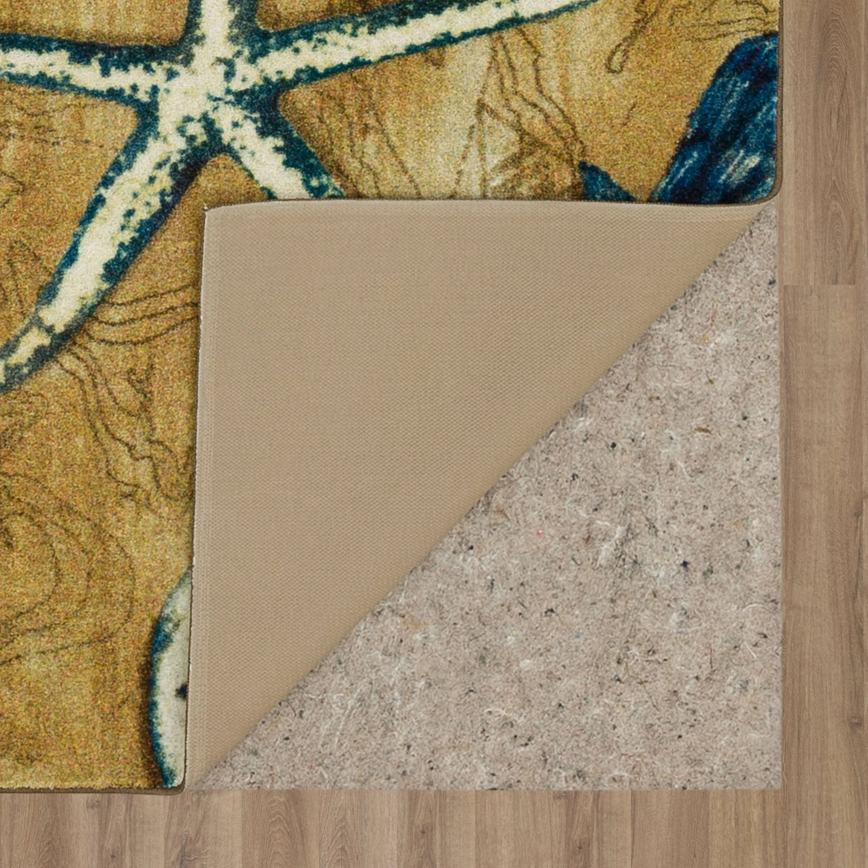 Mohawk Home Tide Pool Shells Coastal Area Rug