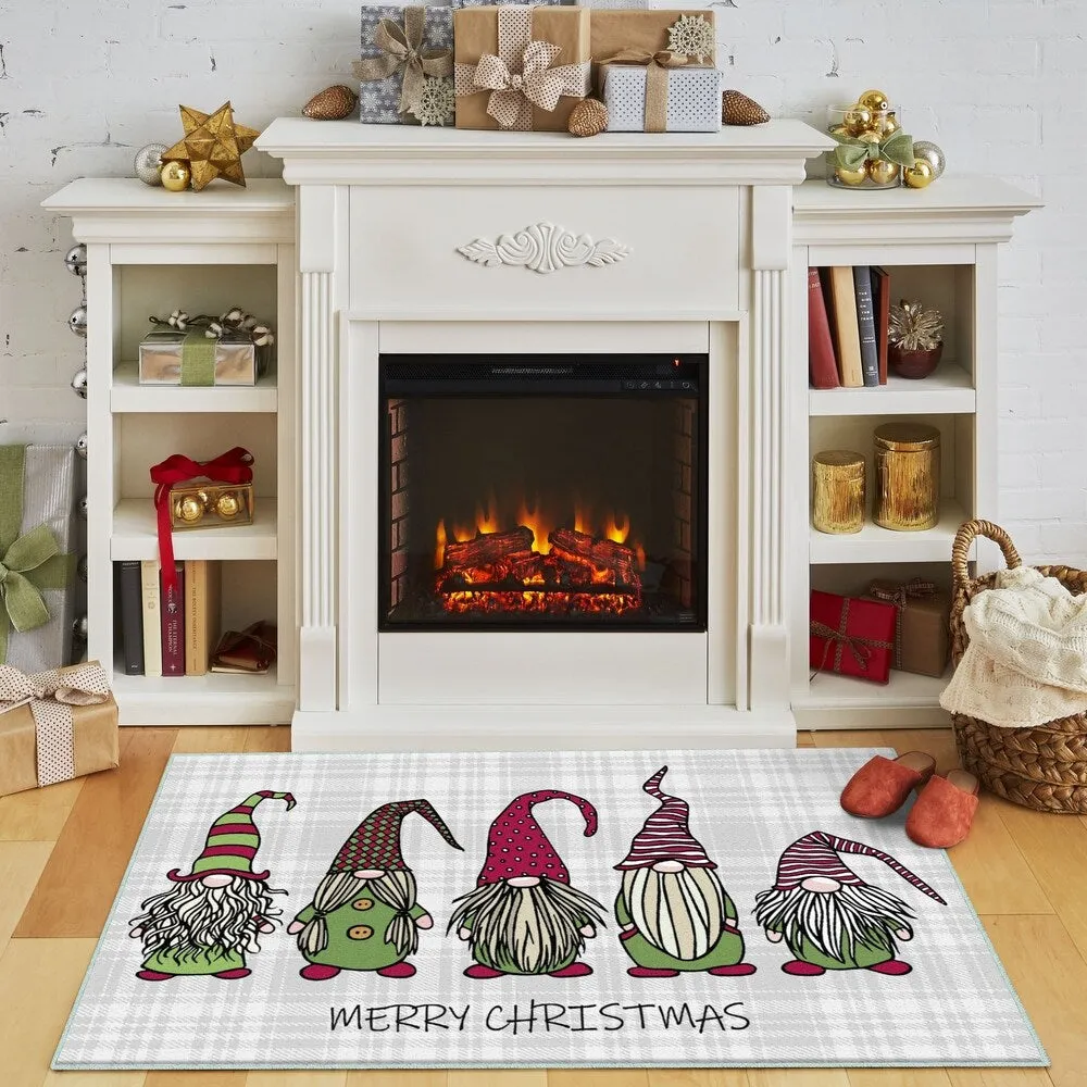 Mohawk Prismatic Christmas Gnomes Kitchen Mat