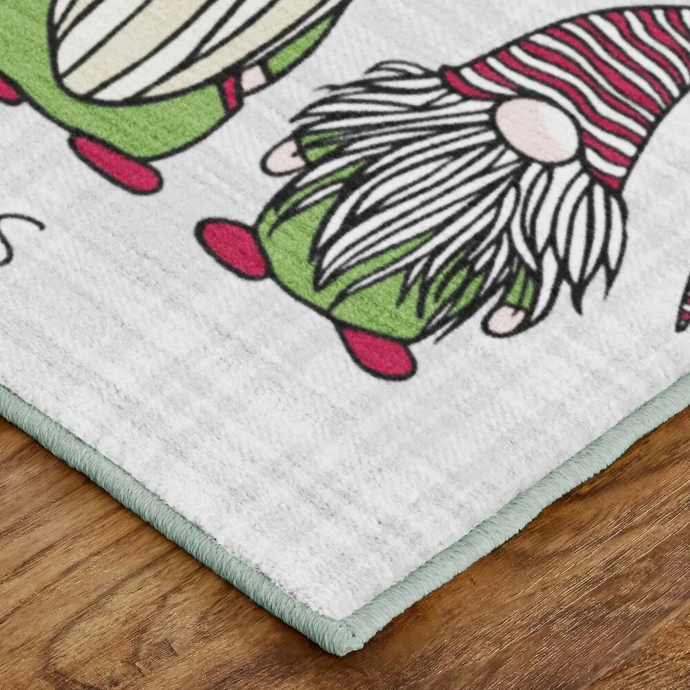Mohawk Prismatic Christmas Gnomes Kitchen Mat