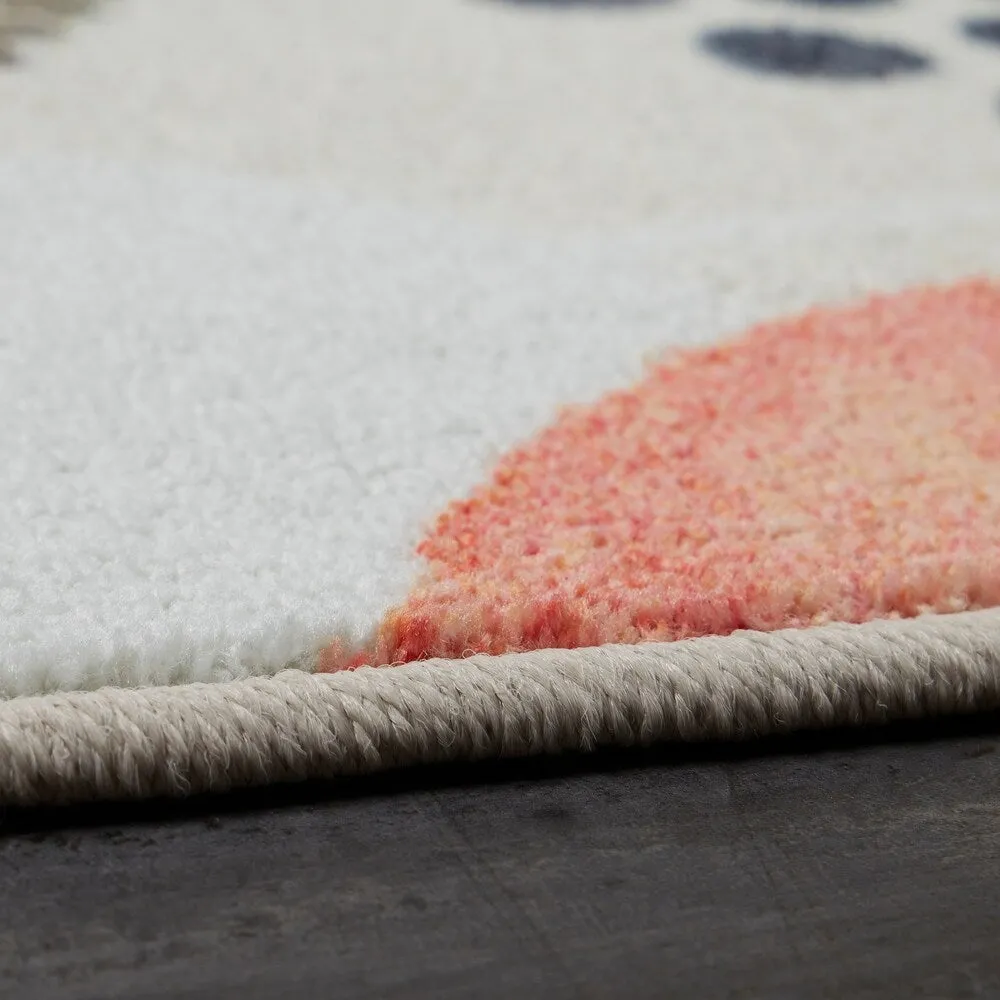 Mohawk Prismatic Textured Circles Area Rug