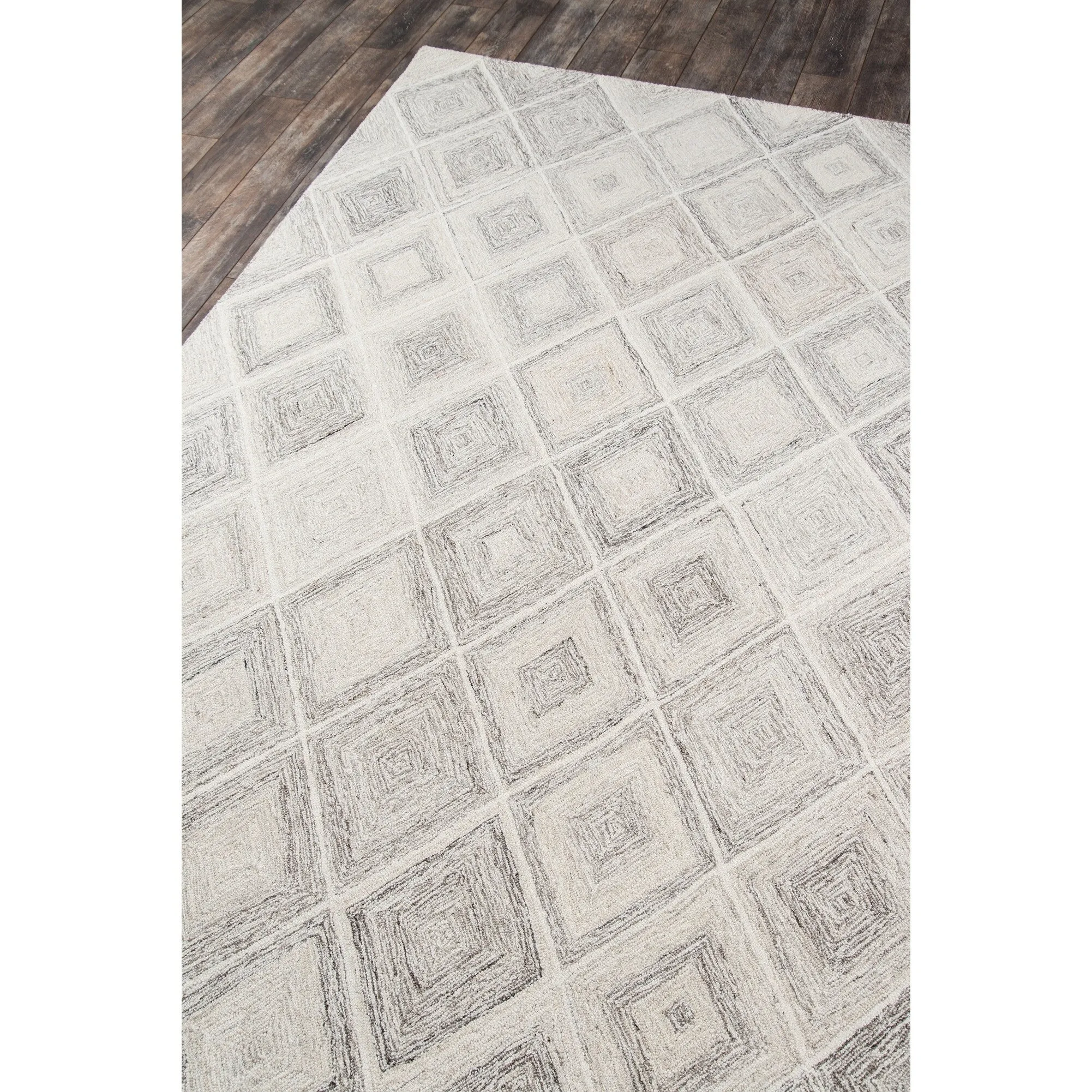 Momeni Cortland Hand Tufted Wool Contemporary Geometric Area Rug