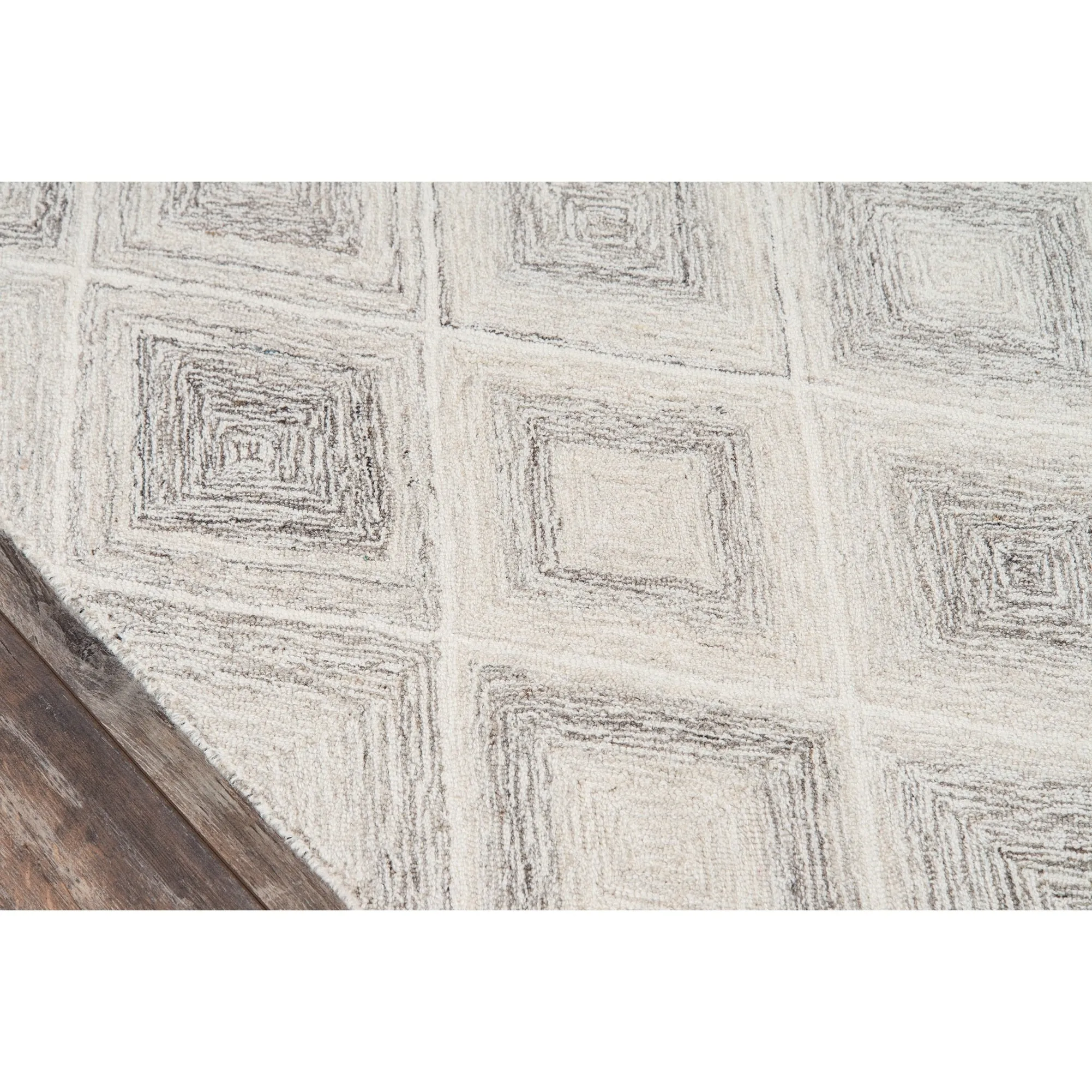 Momeni Cortland Hand Tufted Wool Contemporary Geometric Area Rug