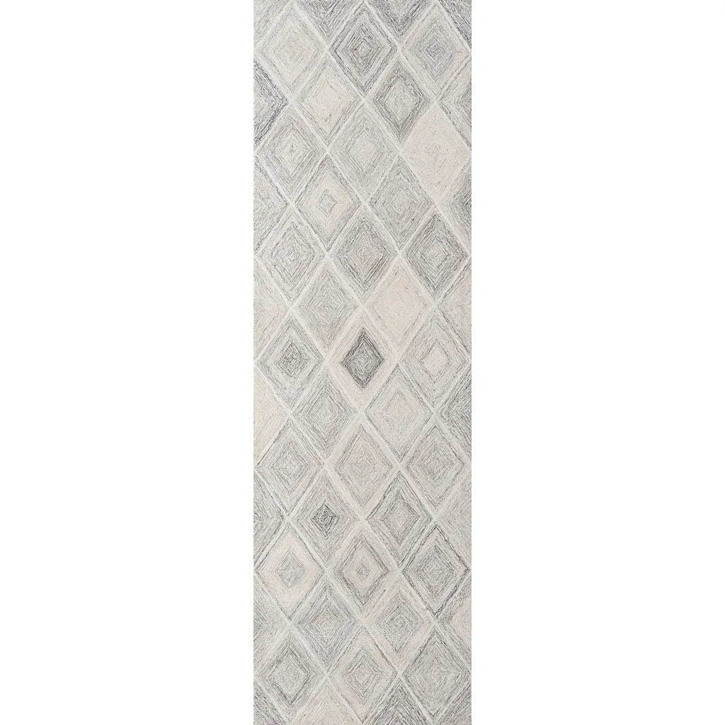 Momeni Cortland Hand Tufted Wool Contemporary Geometric Area Rug