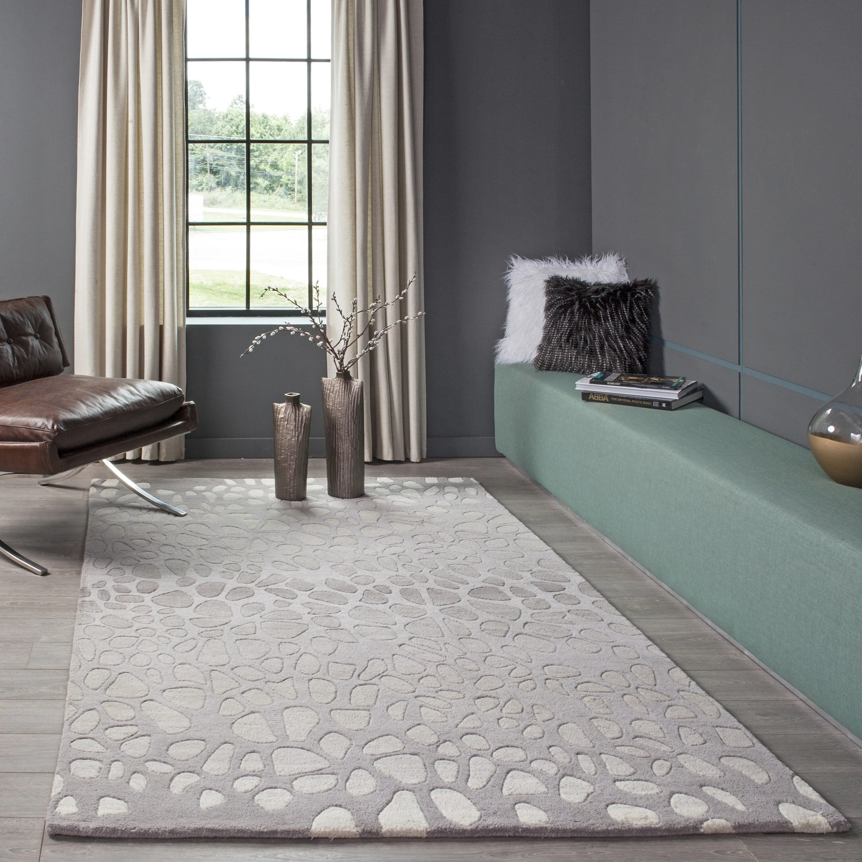 Momeni Delhi Hand-tufted Wool Animal Print Area Rug