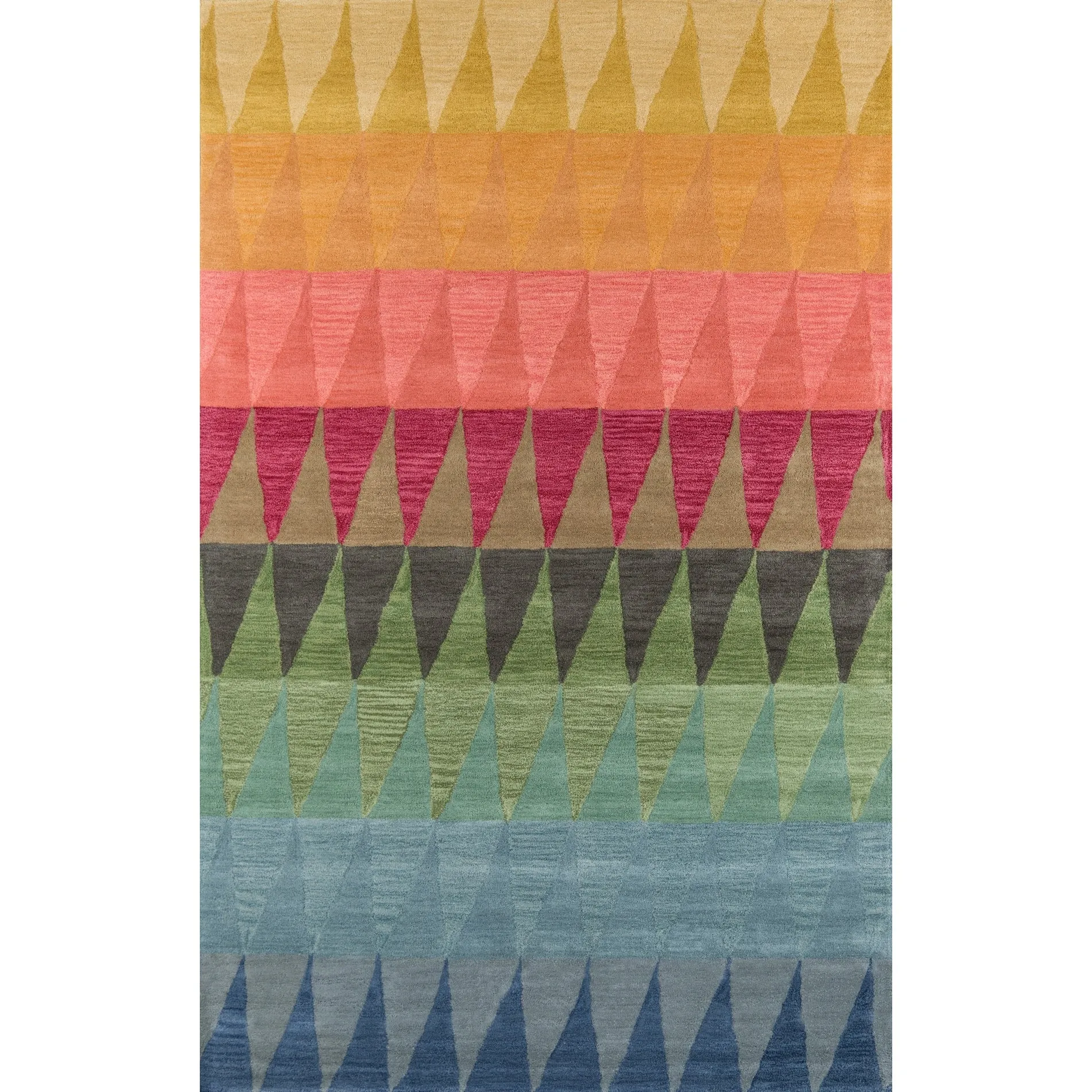 Momeni Delhi Hand-tufted Wool Geometric Area Rug