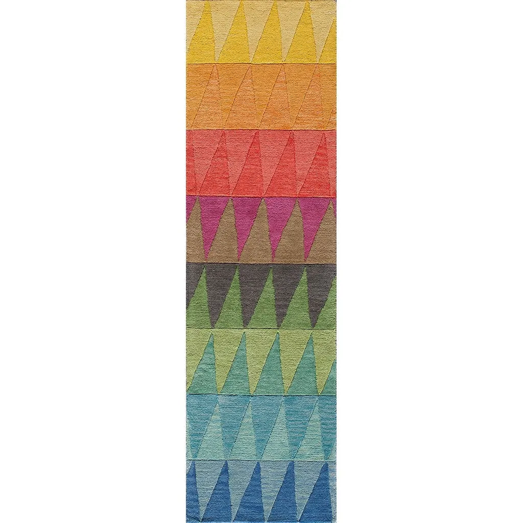 Momeni Delhi Hand-tufted Wool Geometric Area Rug