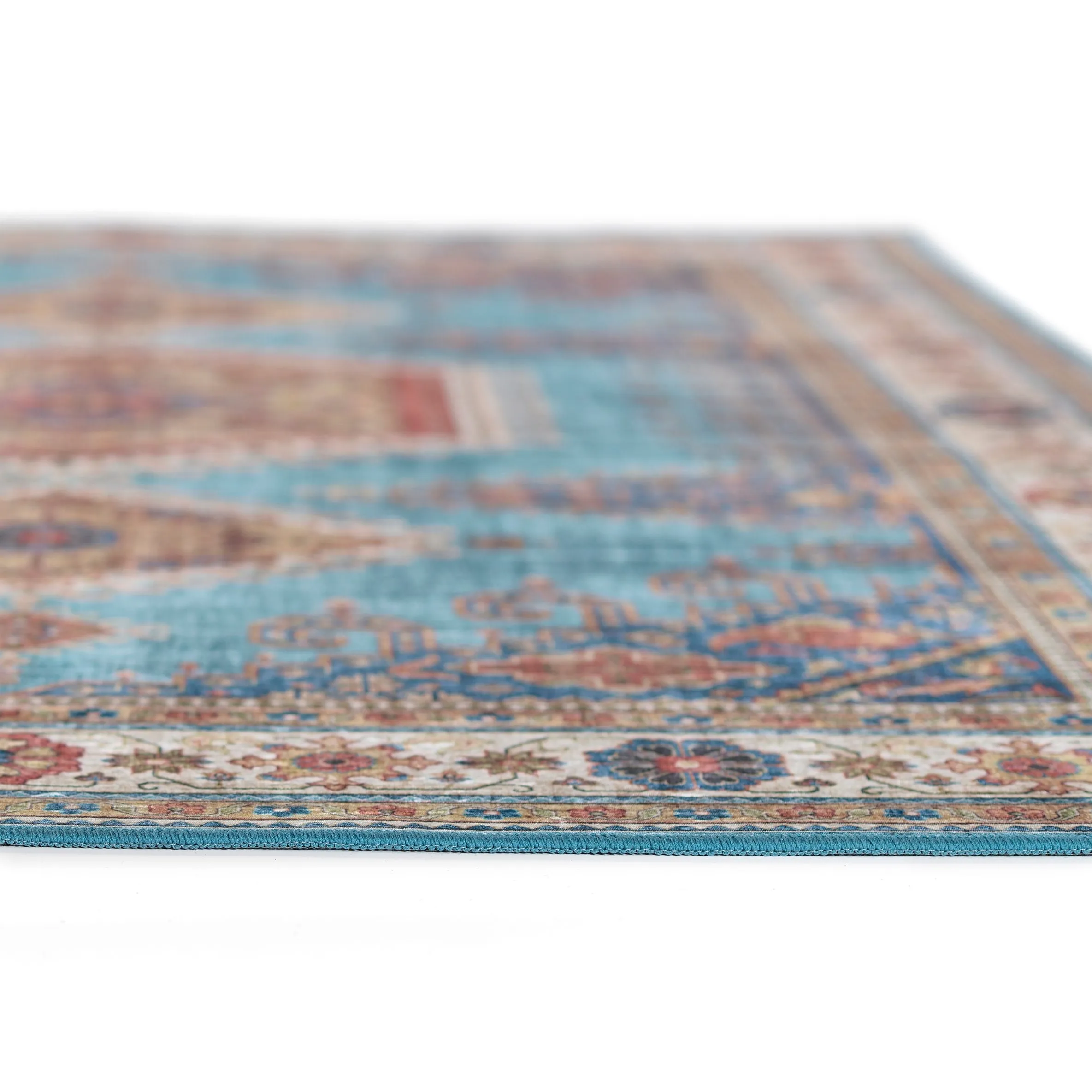 Momeni Karachi Traditional Area Rug with Non-Skid Backing