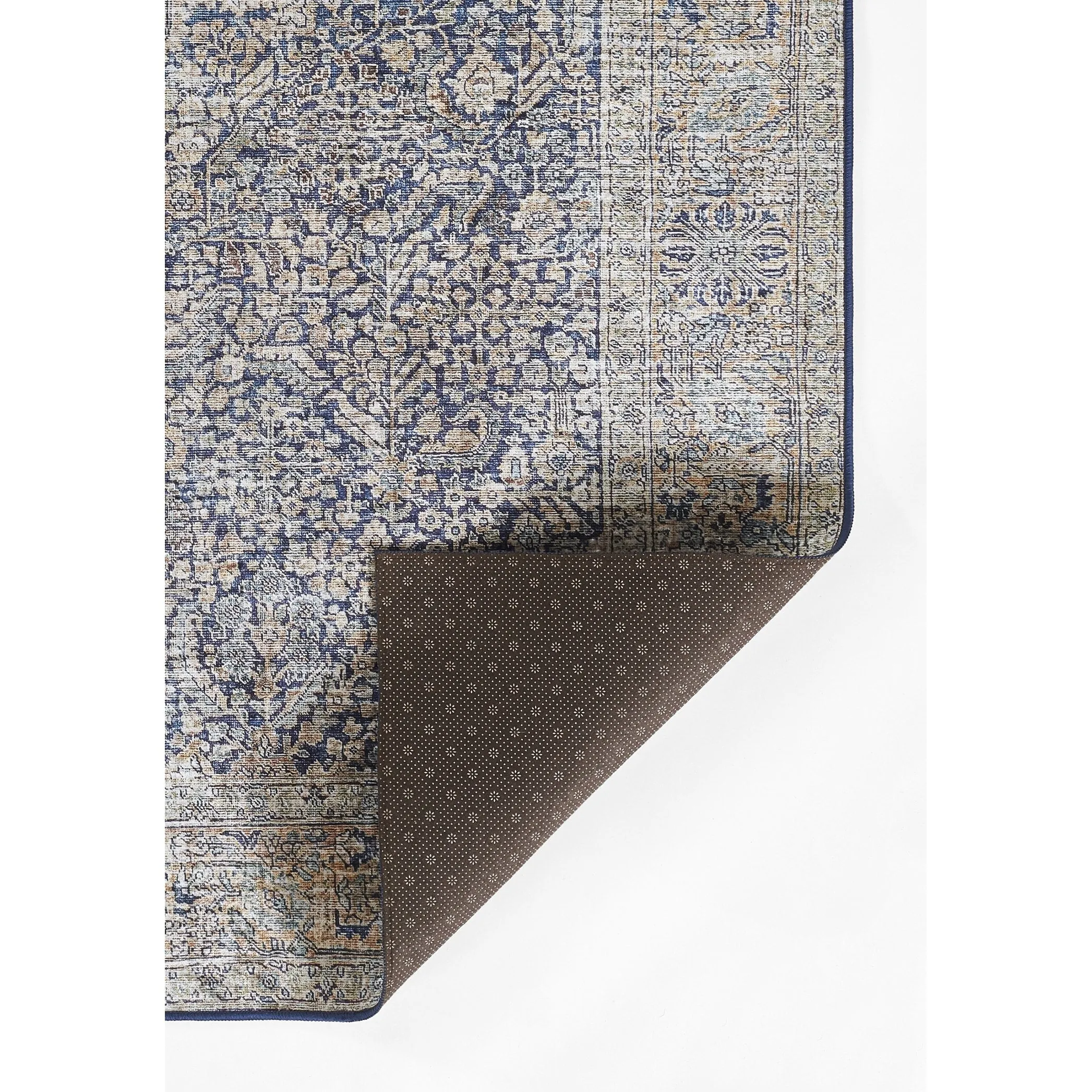 Momeni Karachi Traditional Area Rug with Non-Skid Backing