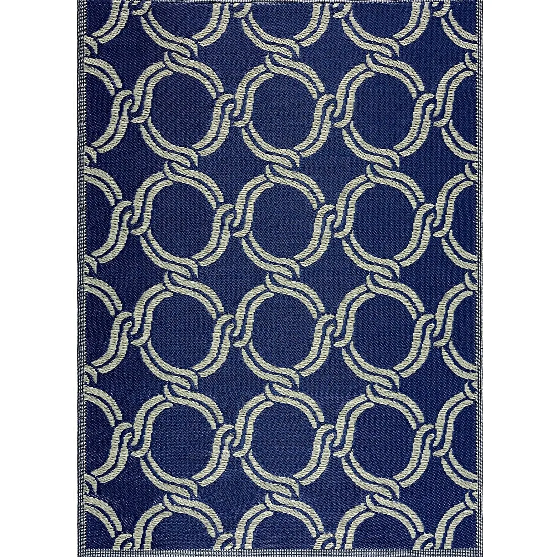 Mykonos Lightweight Reversible Recycled Plastic Outdoor Floor Mat/Rug