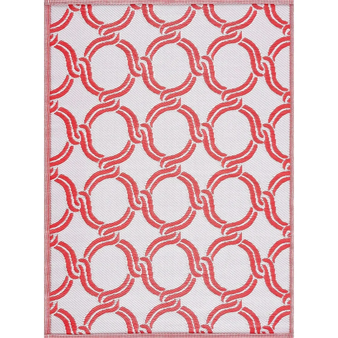 Mykonos Lightweight Reversible Recycled Plastic Outdoor Floor Mat/Rug