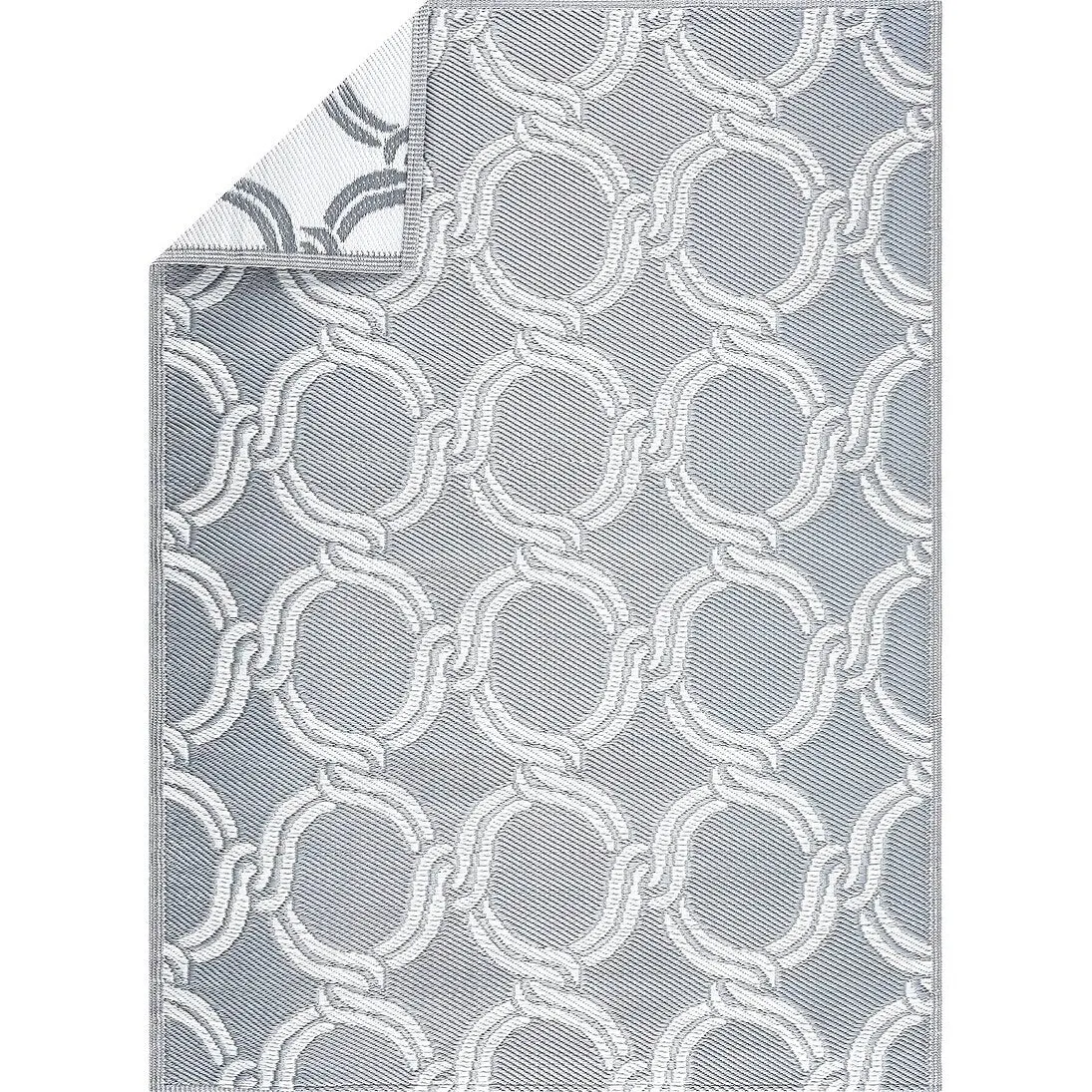 Mykonos Lightweight Reversible Recycled Plastic Outdoor Floor Mat/Rug