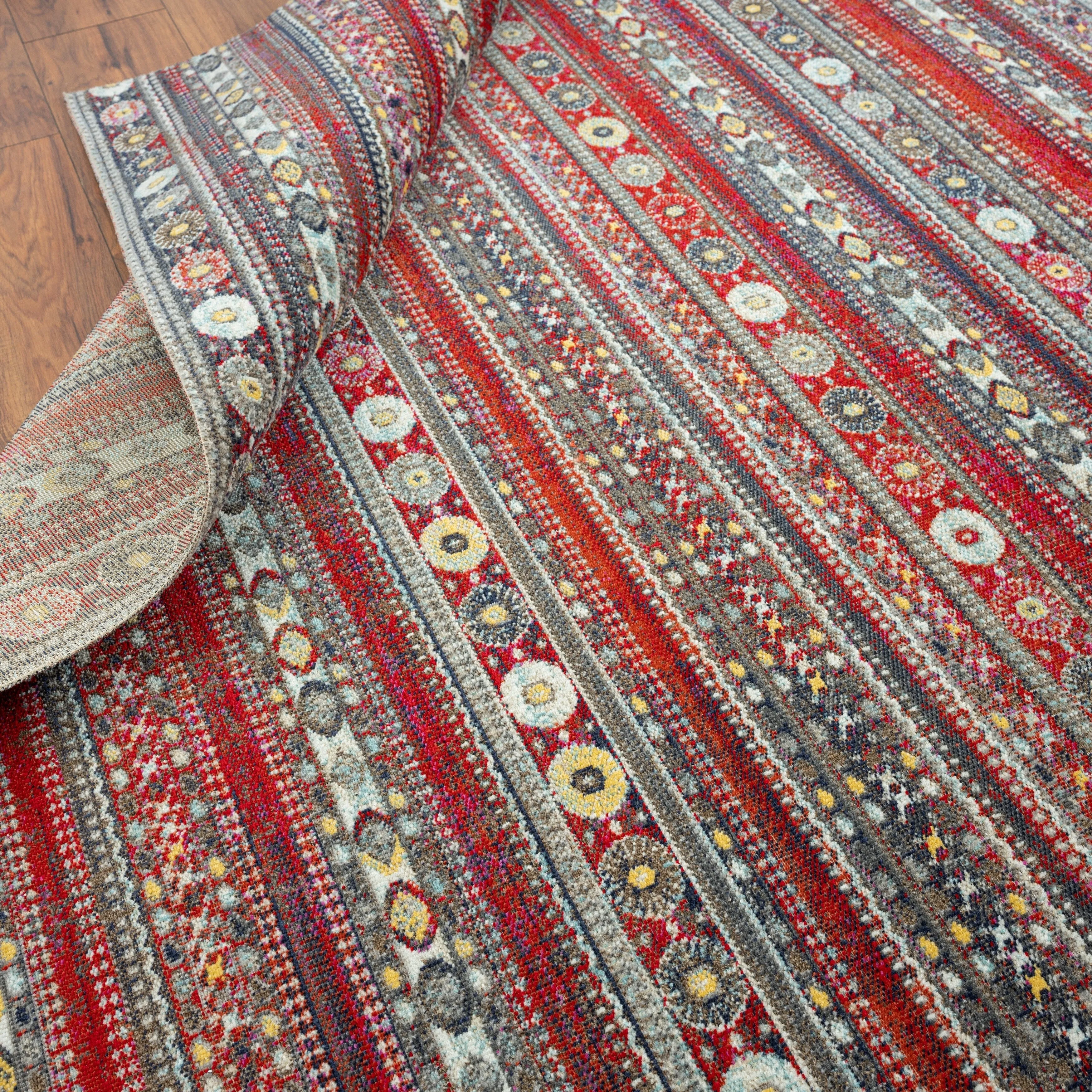 N Natori 24-Seven Outdoor/Indoor Tribal Southwestern Area Rug
