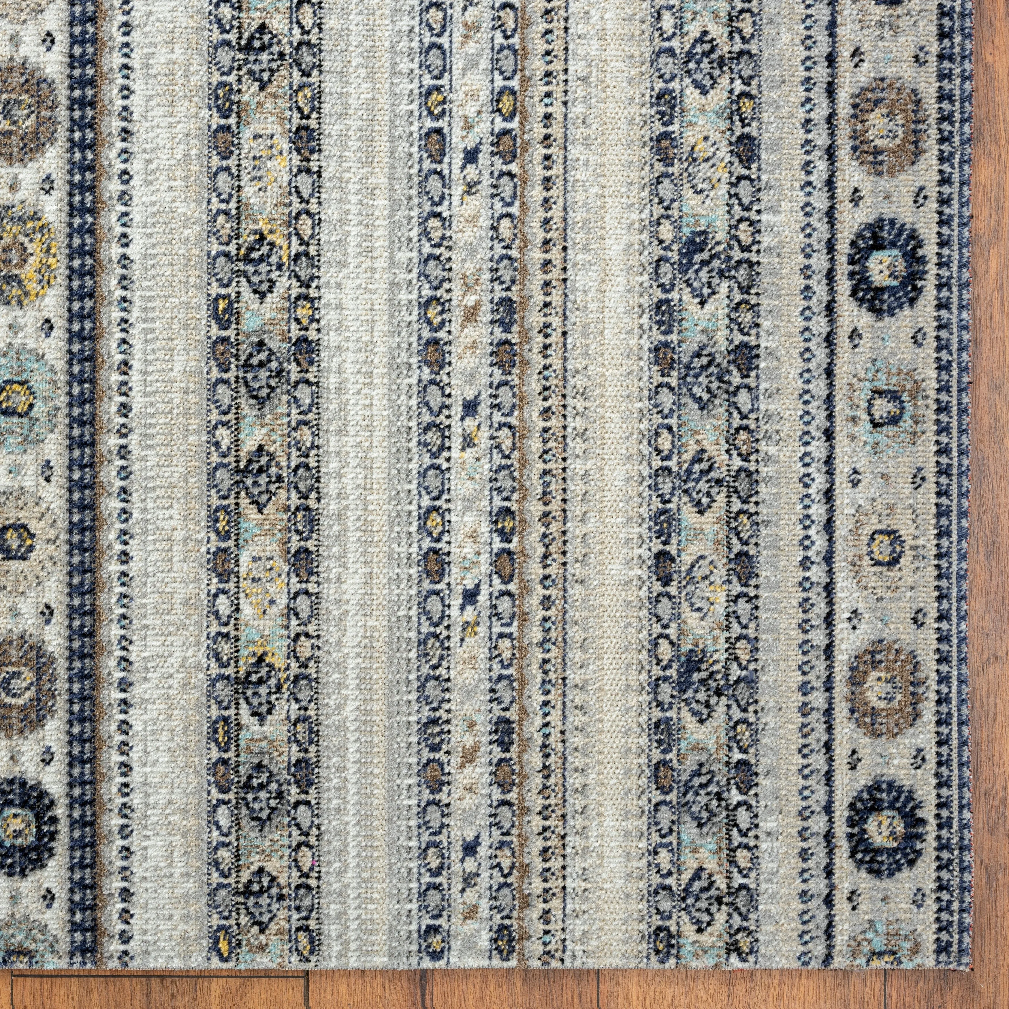 N Natori 24-Seven Outdoor/Indoor Tribal Southwestern Area Rug