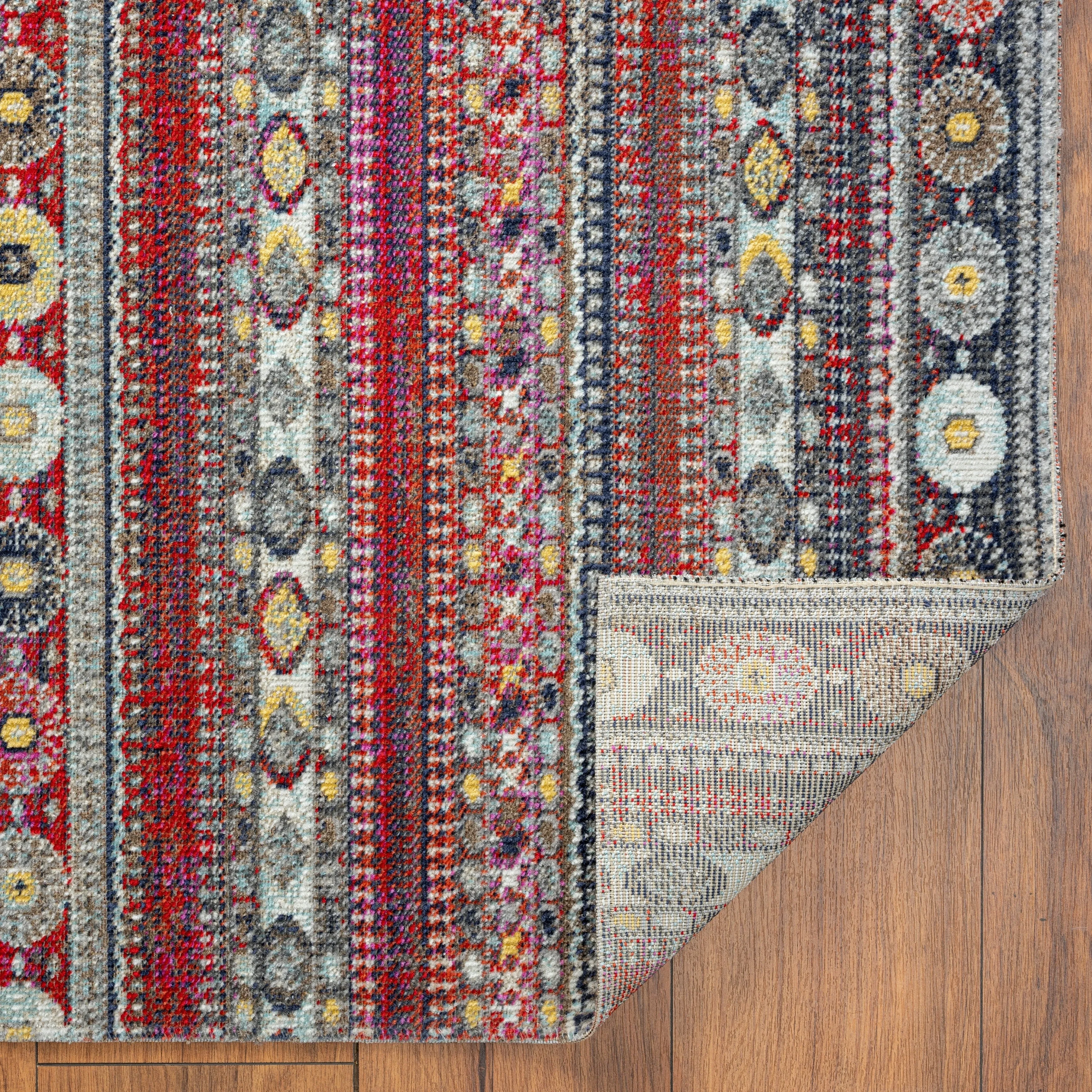 N Natori 24-Seven Outdoor/Indoor Tribal Southwestern Area Rug