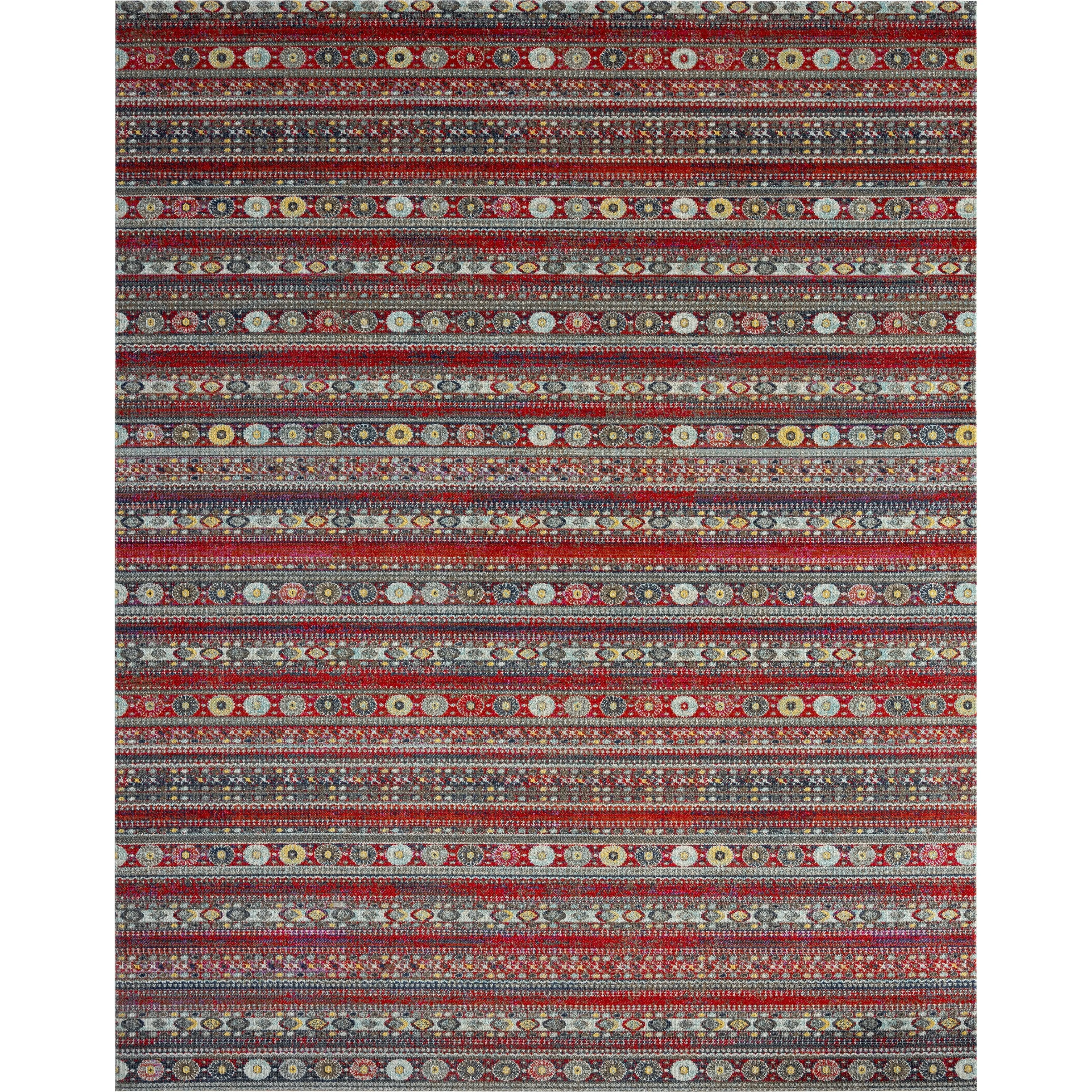 N Natori 24-Seven Outdoor/Indoor Tribal Southwestern Area Rug