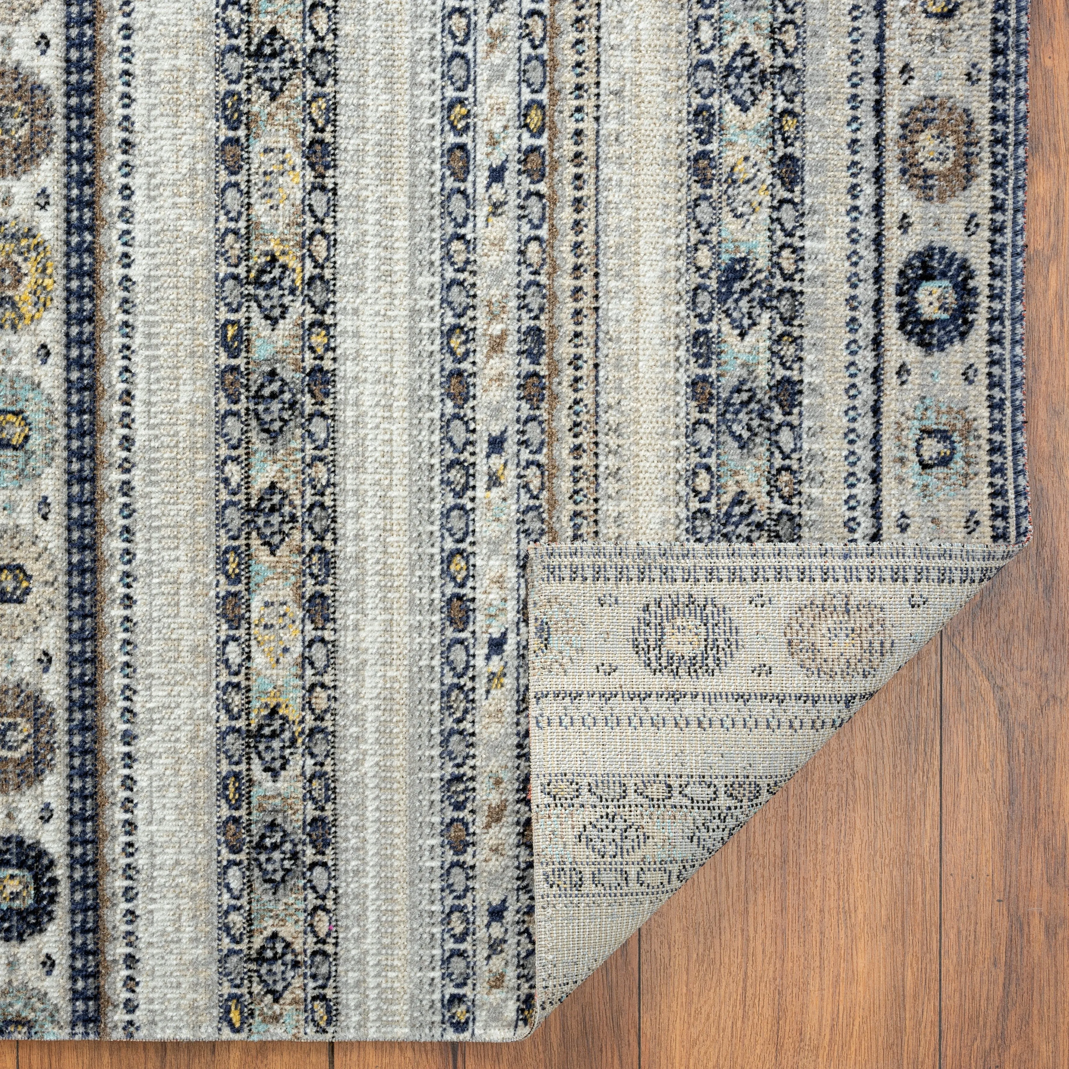 N Natori 24-Seven Outdoor/Indoor Tribal Southwestern Area Rug