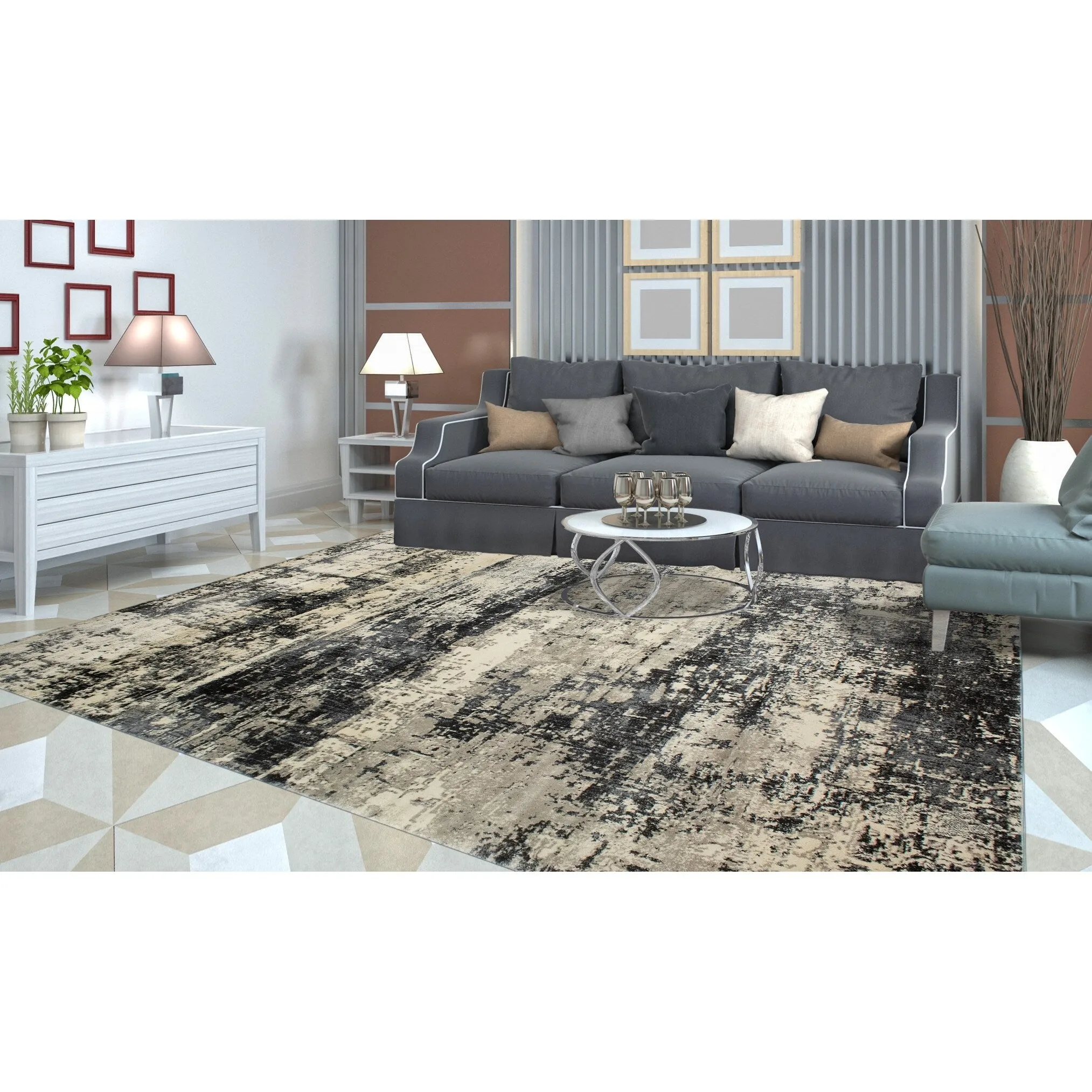Noori Rug Lagoon Don Abstract Rug
