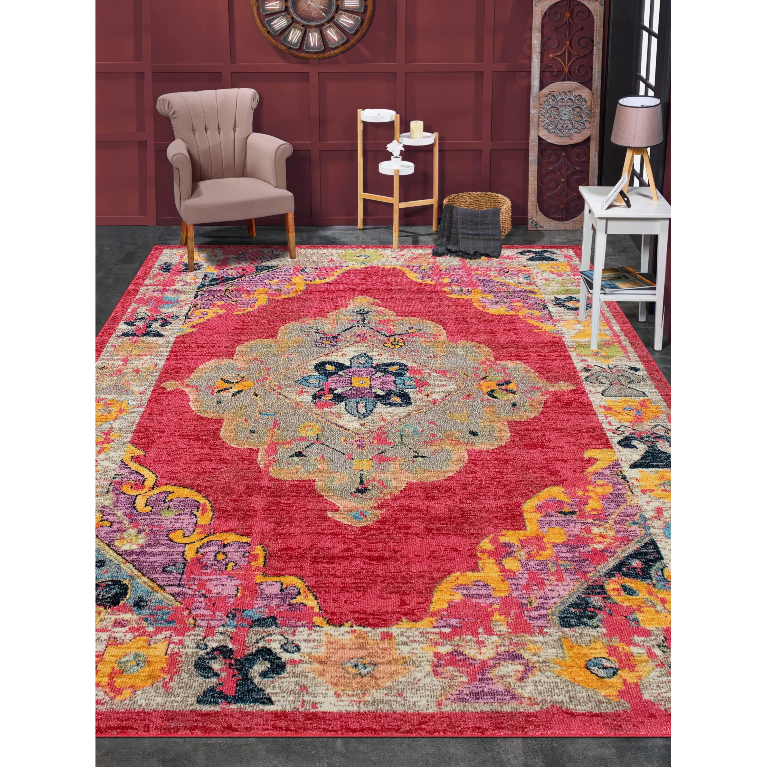 Noori Rug Sapphire Distressed Jerilyn Rug