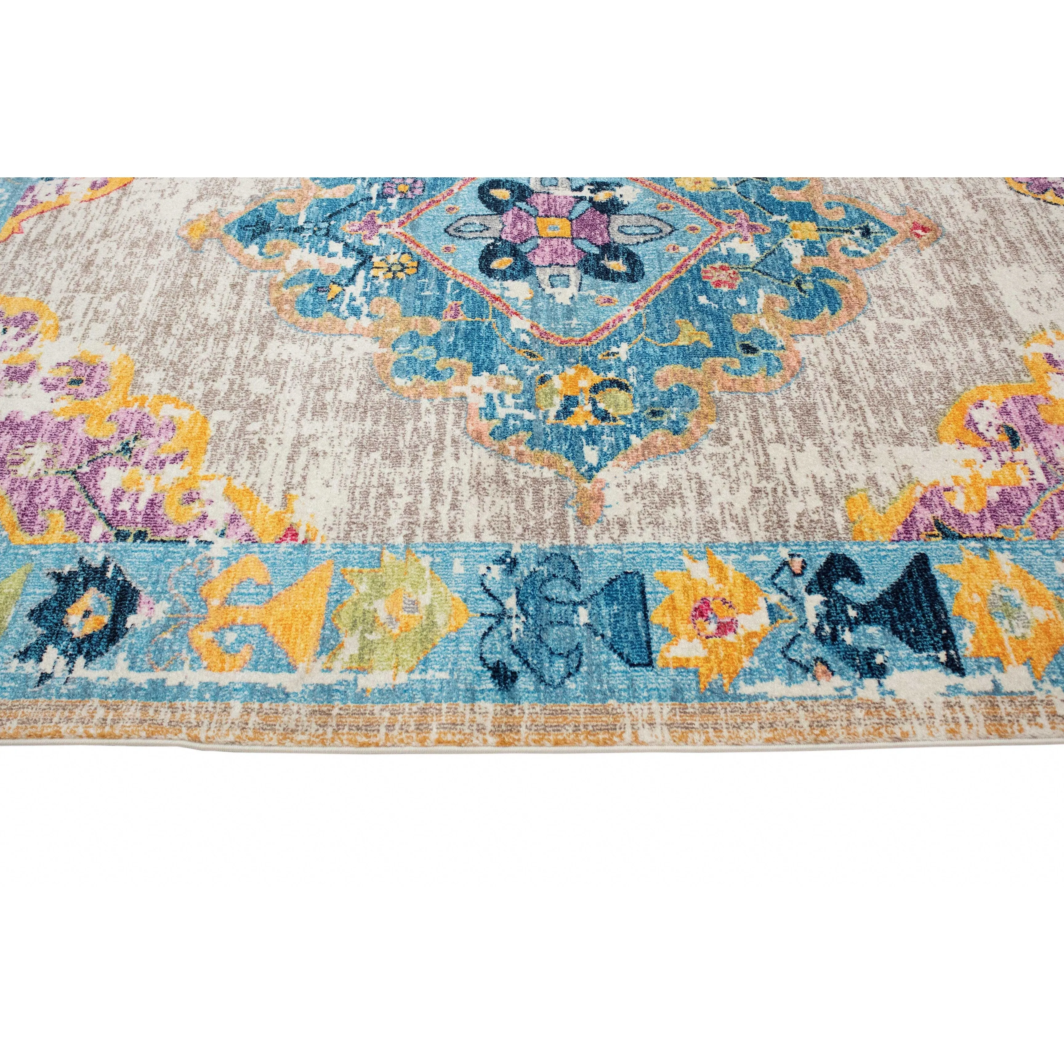 Noori Rug Sapphire Distressed Jerilyn Rug