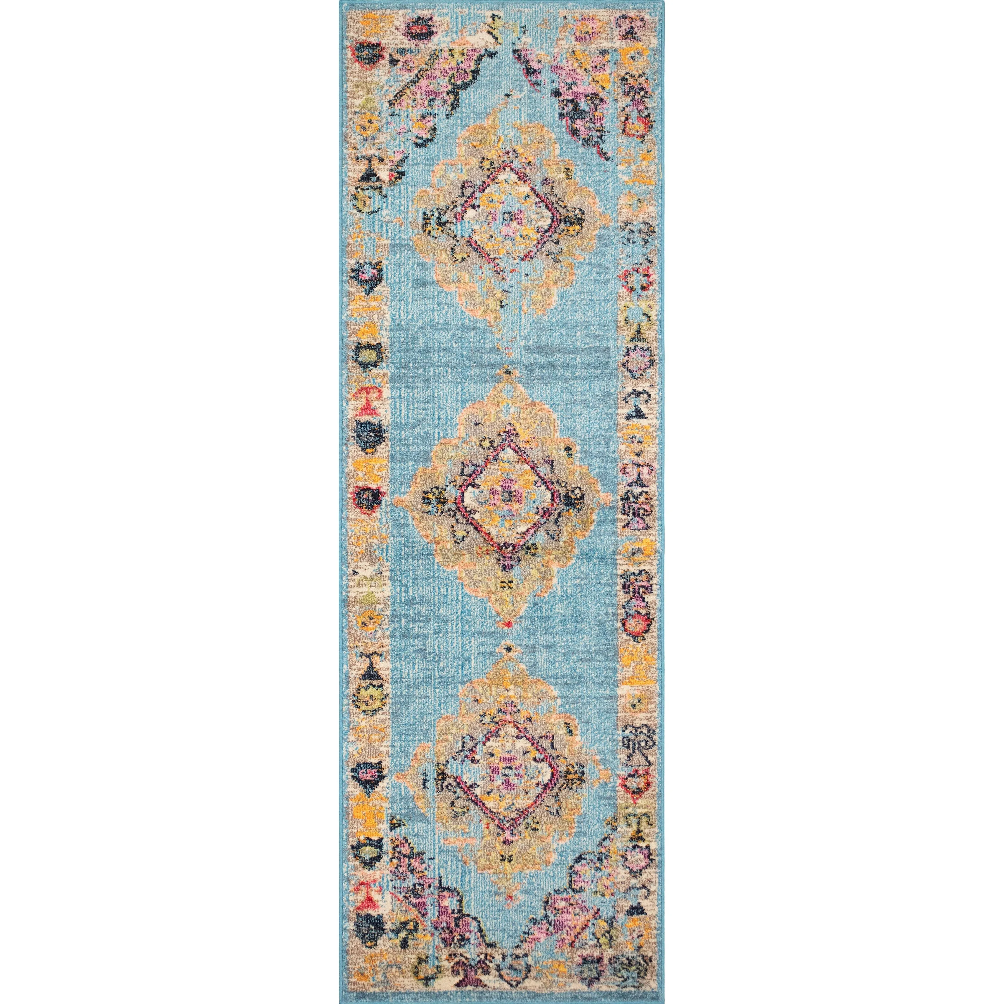 Noori Rug Sapphire Distressed Jerilyn Rug
