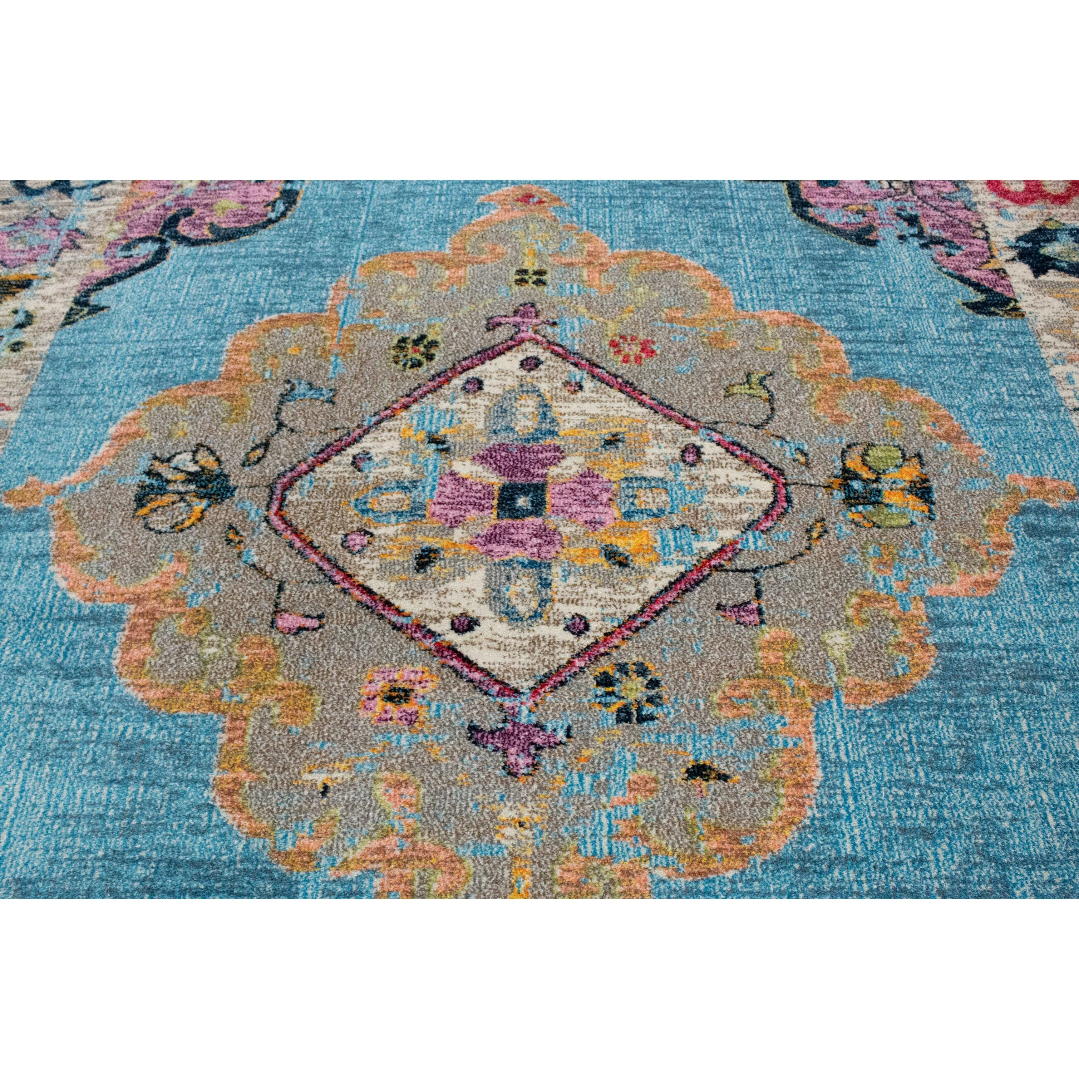 Noori Rug Sapphire Distressed Jerilyn Rug
