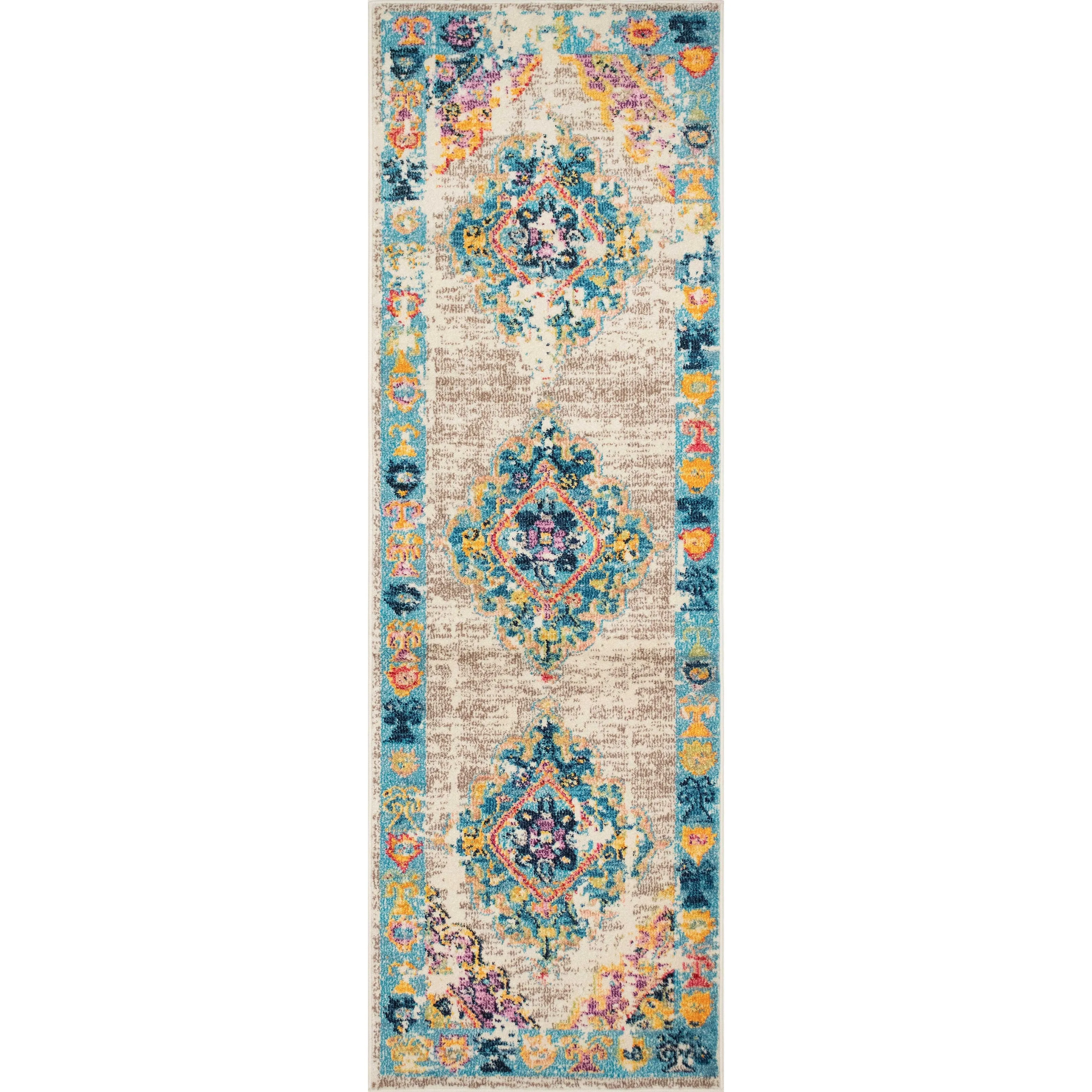 Noori Rug Sapphire Distressed Jerilyn Rug