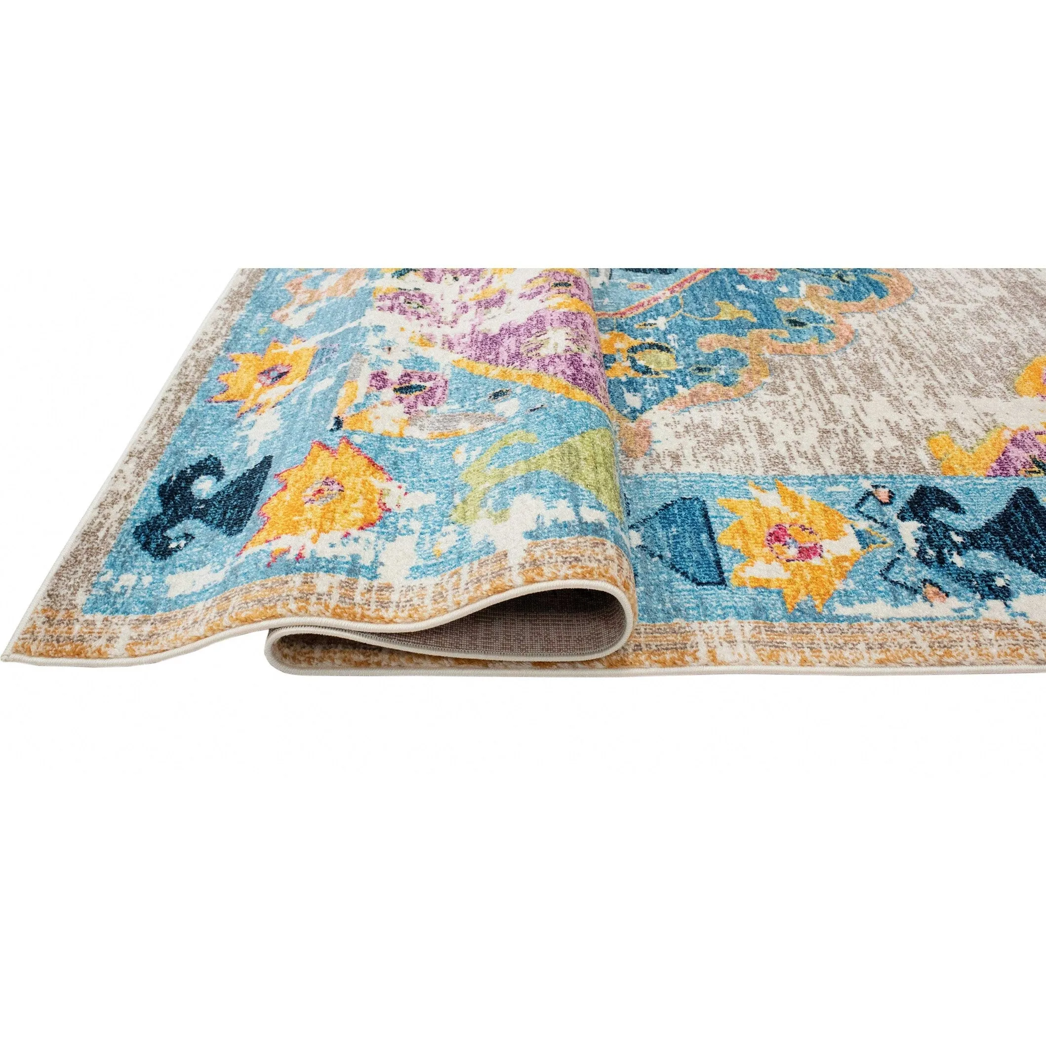 Noori Rug Sapphire Distressed Jerilyn Rug