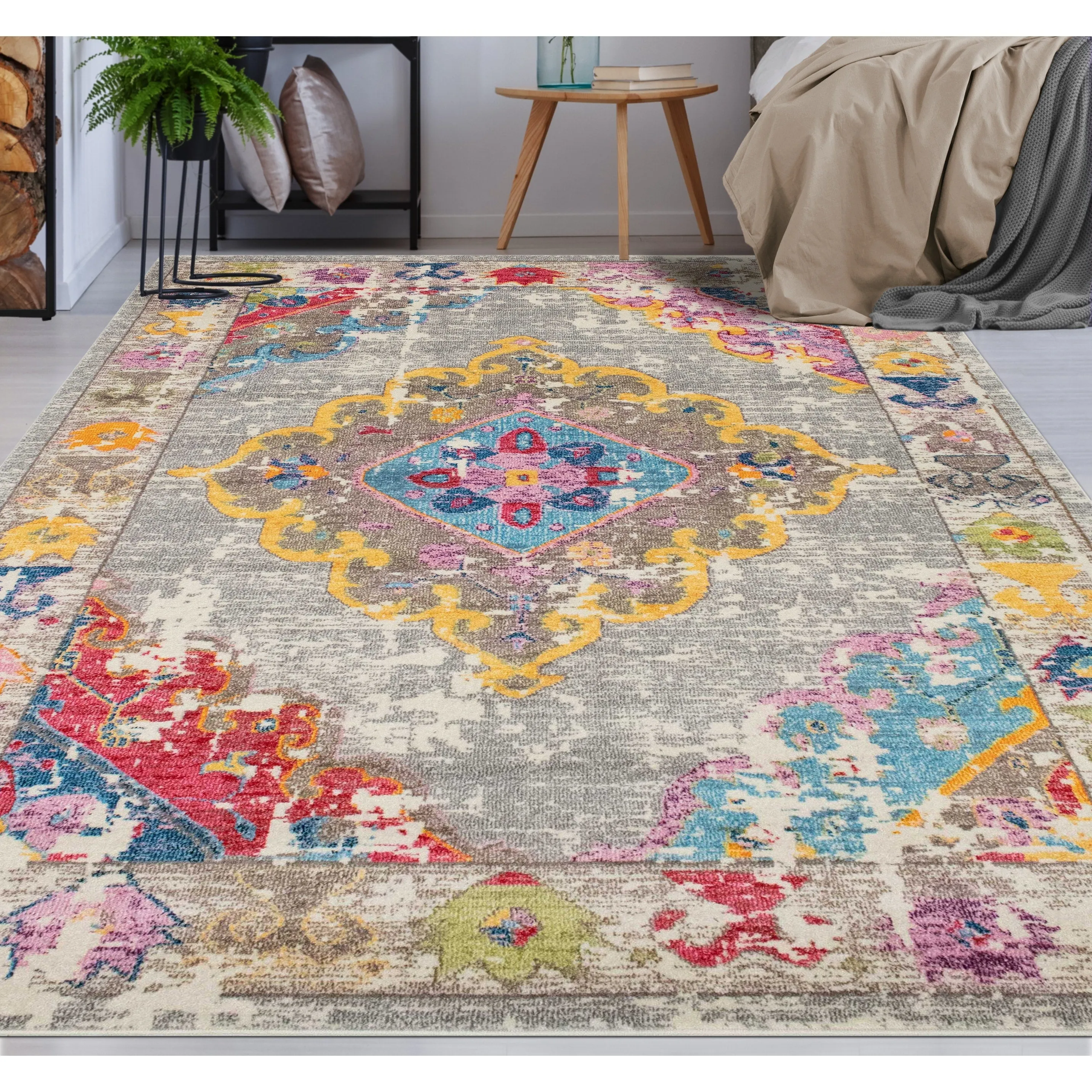 Noori Rug Sapphire Distressed Jerilyn Rug