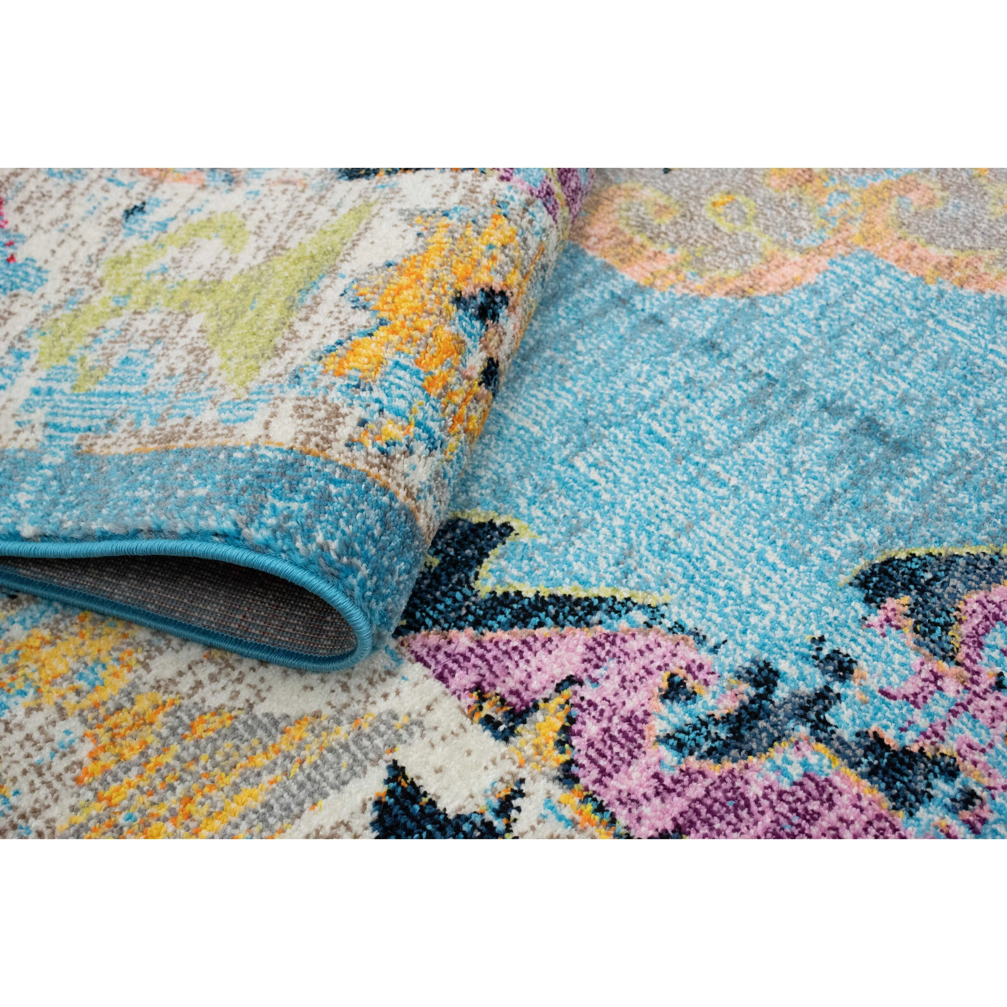Noori Rug Sapphire Distressed Jerilyn Rug