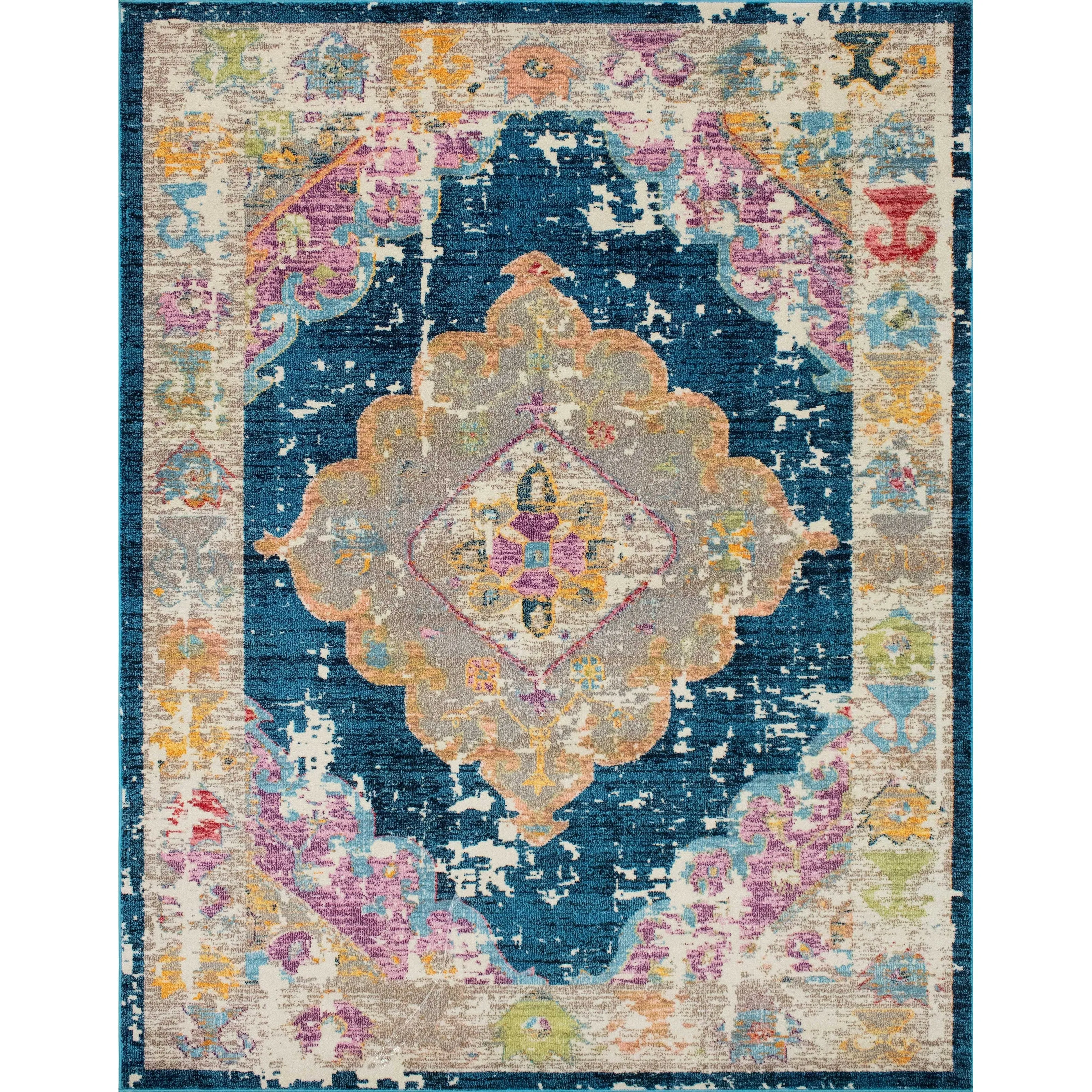 Noori Rug Sapphire Distressed Jerilyn Rug