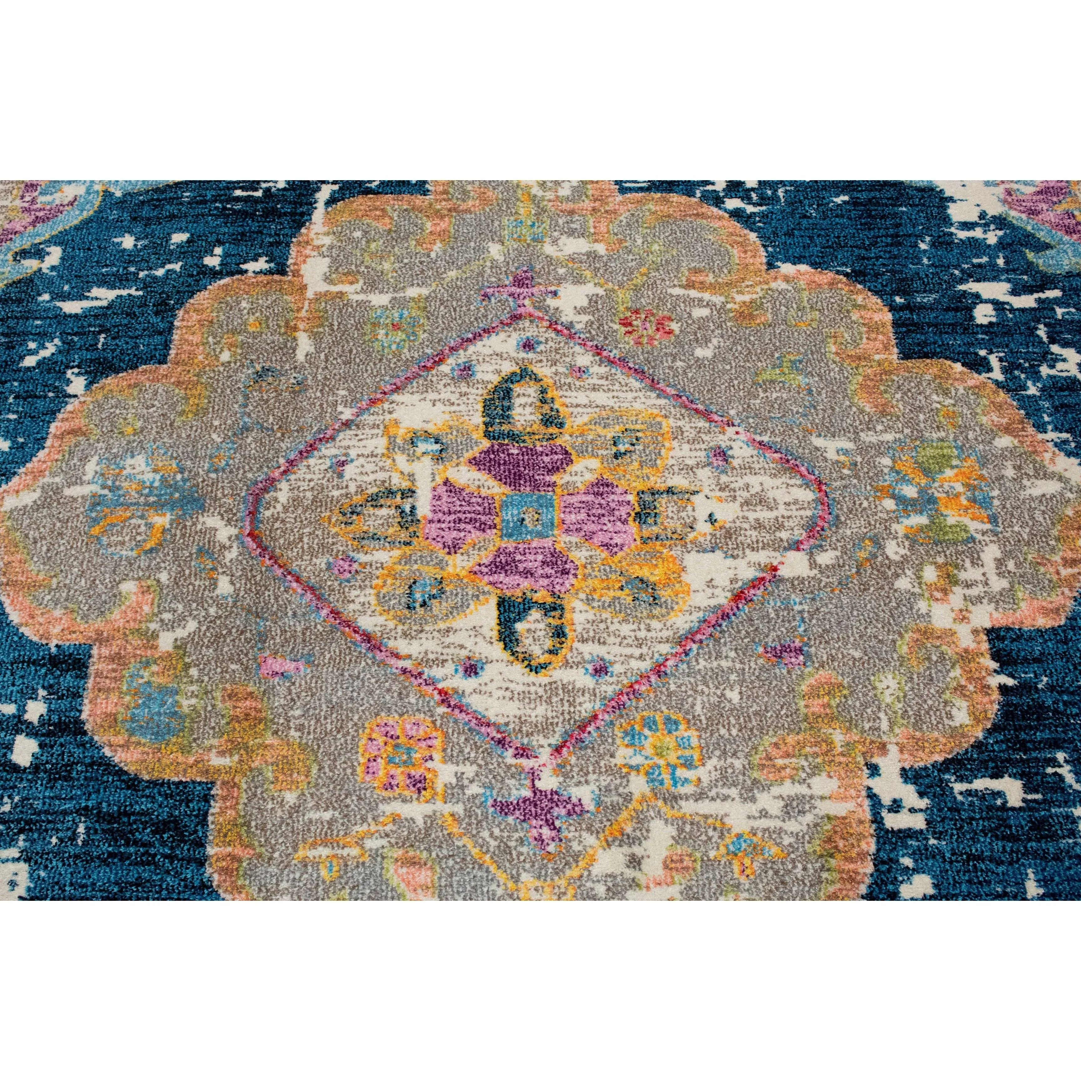 Noori Rug Sapphire Distressed Jerilyn Rug