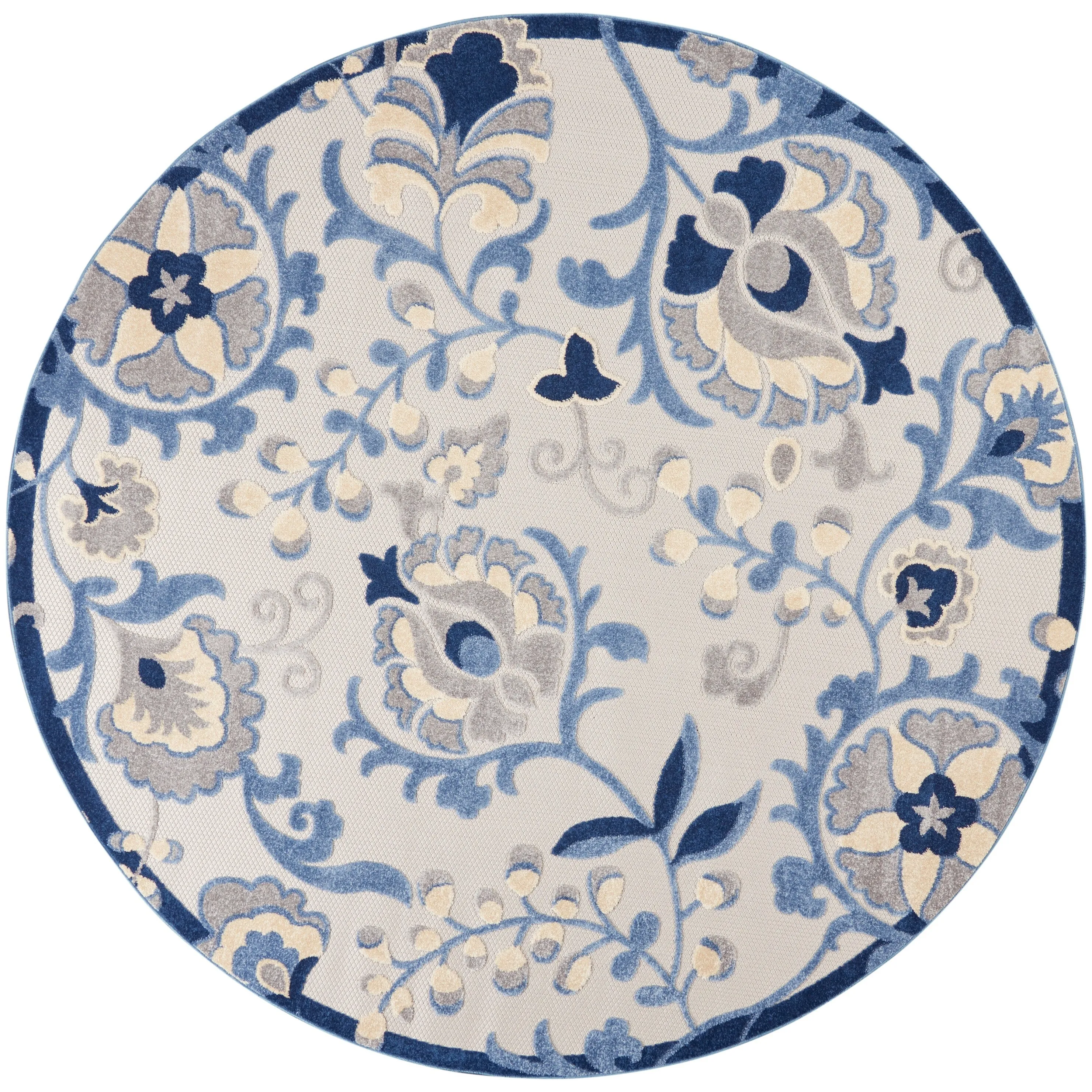 Nourison Alice Indoor/Outdoor Floral Area Rug
