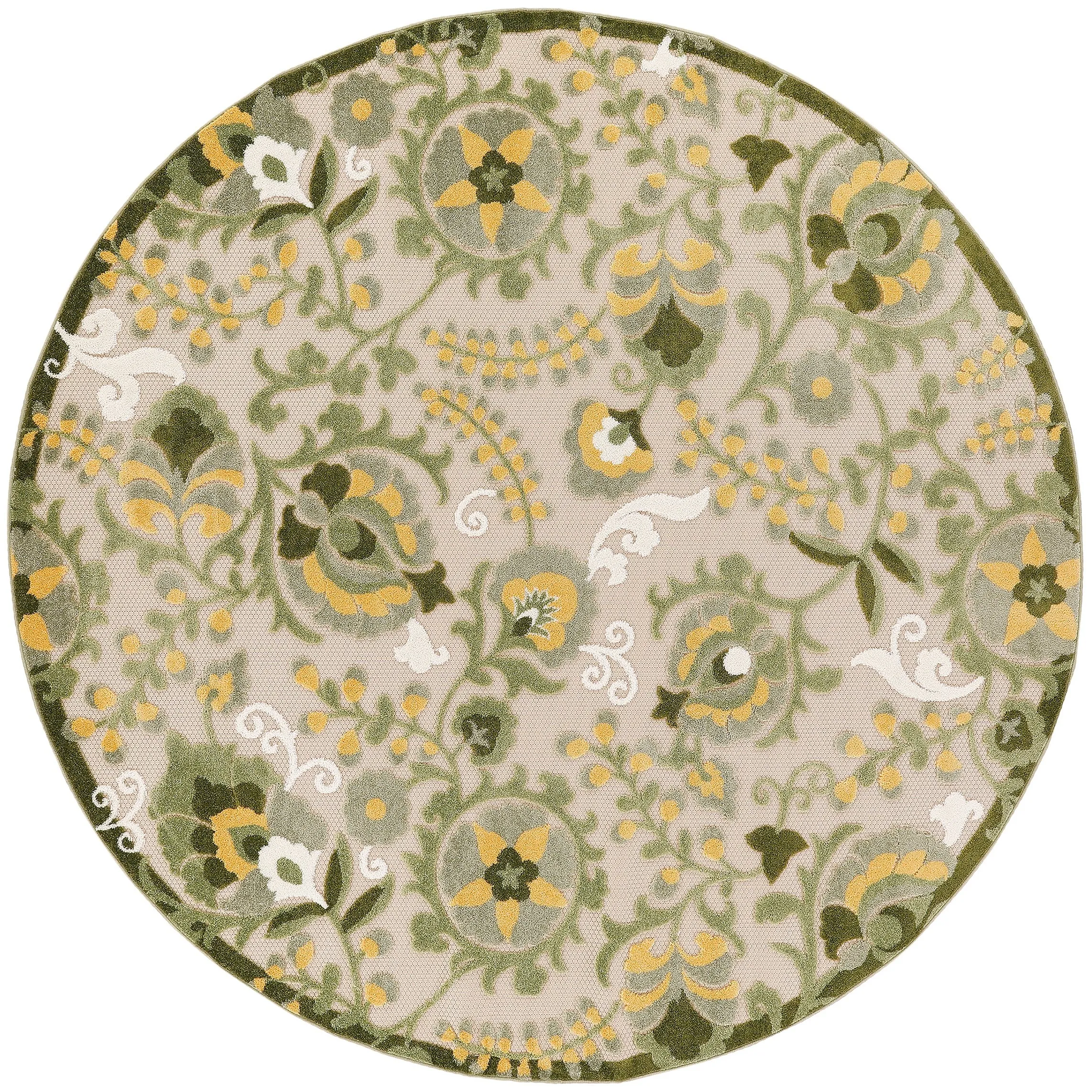 Nourison Alice Indoor/Outdoor Floral Area Rug