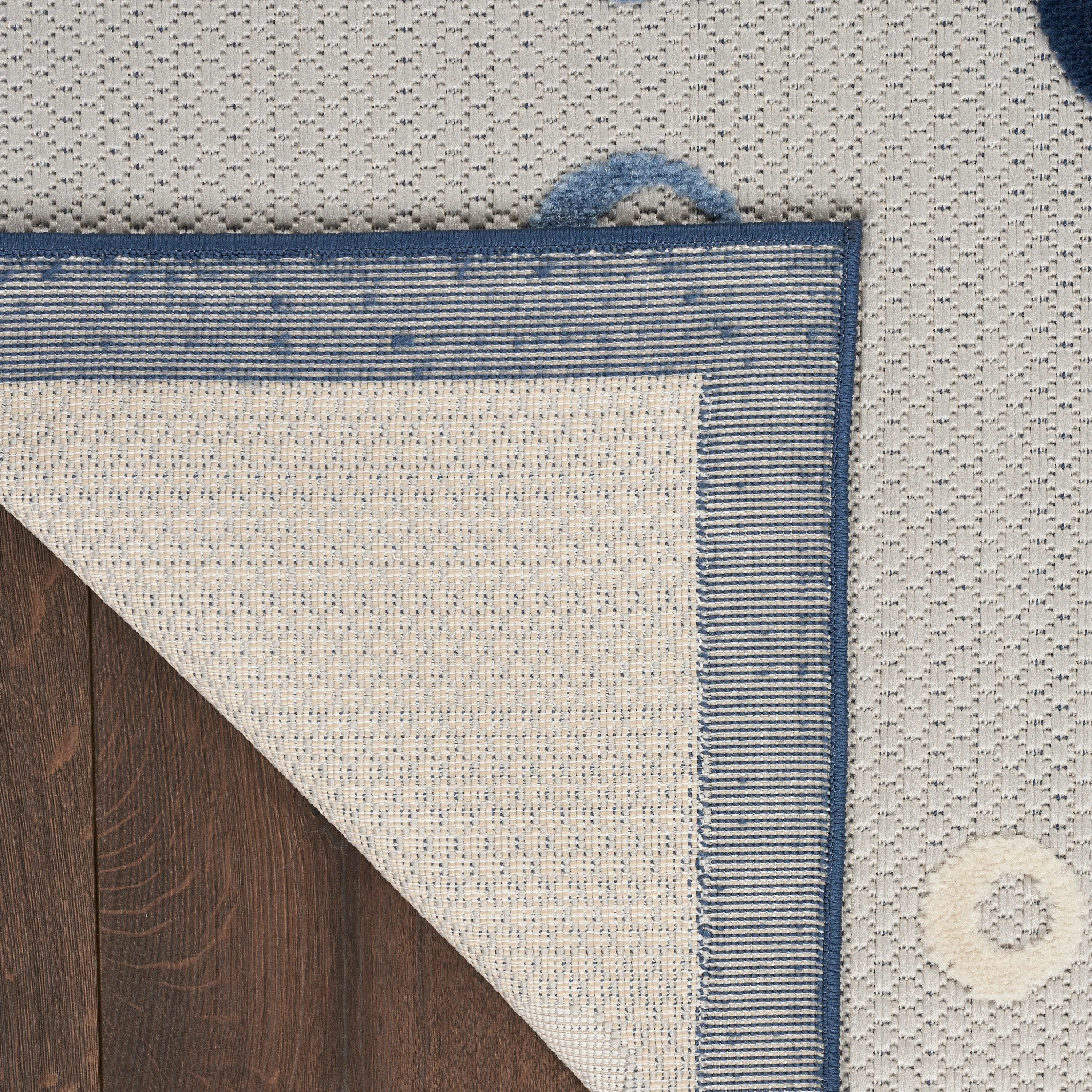 Nourison Aloha Indoor Outdoor Coastal Sea Turtles & Beach Area Rug