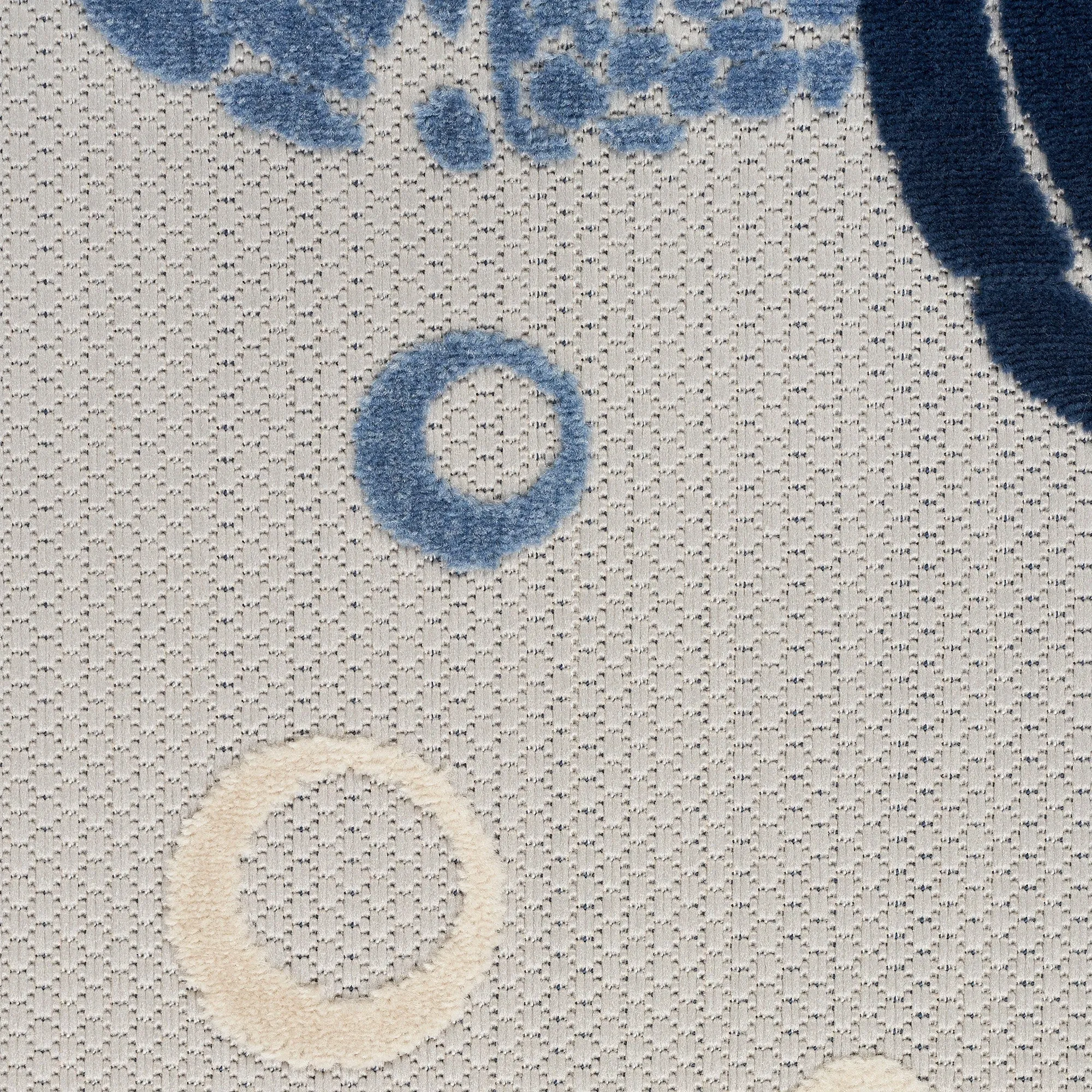 Nourison Aloha Indoor Outdoor Coastal Sea Turtles & Beach Area Rug