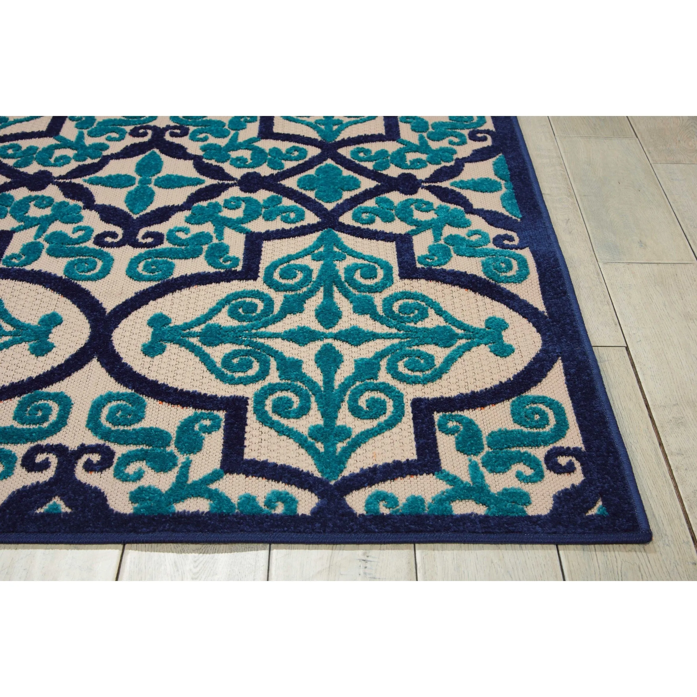 Nourison Aloha Indoor/Outdoor Geometric Area Rug