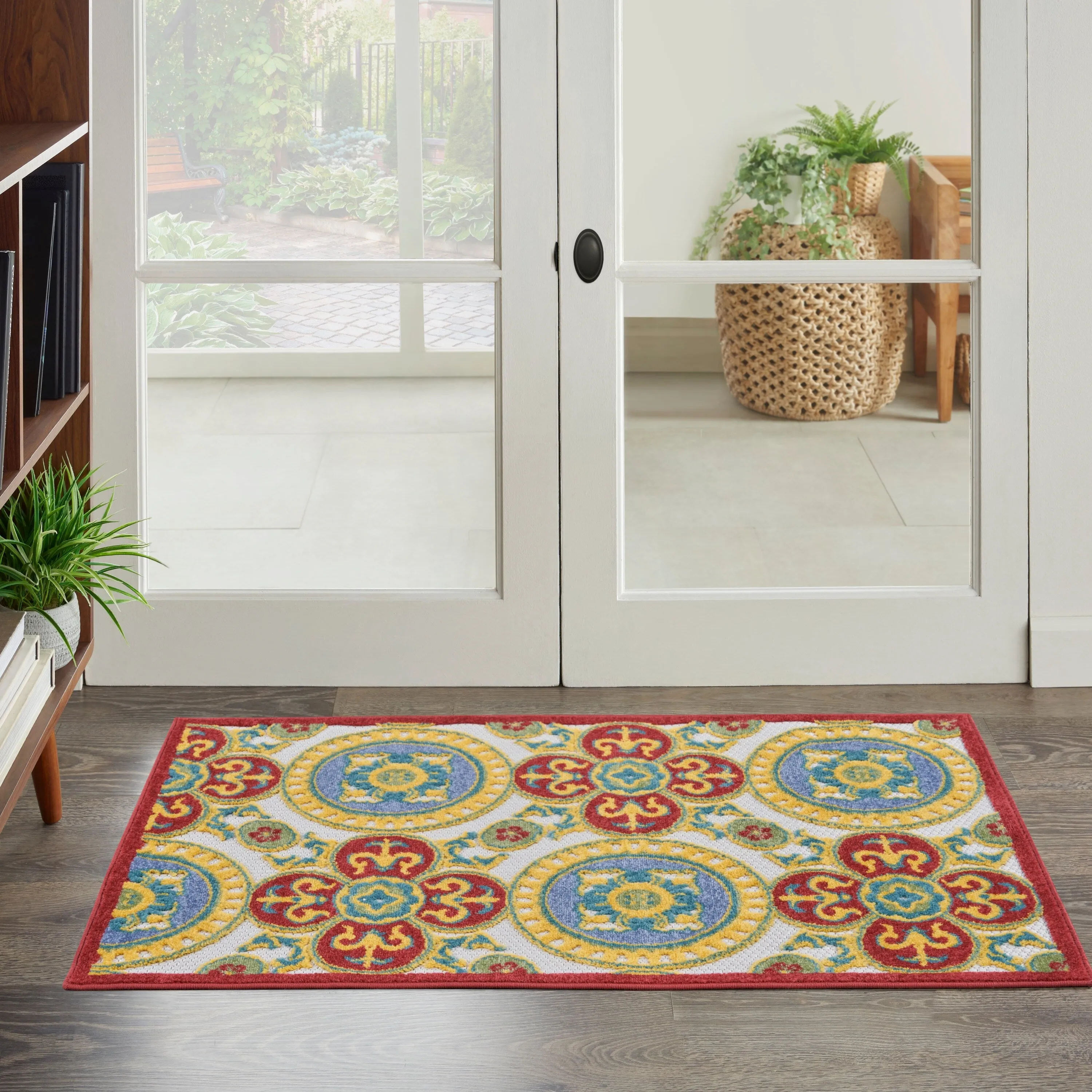 Nourison Aloha Indoor/outdoor Geometric Area Rug