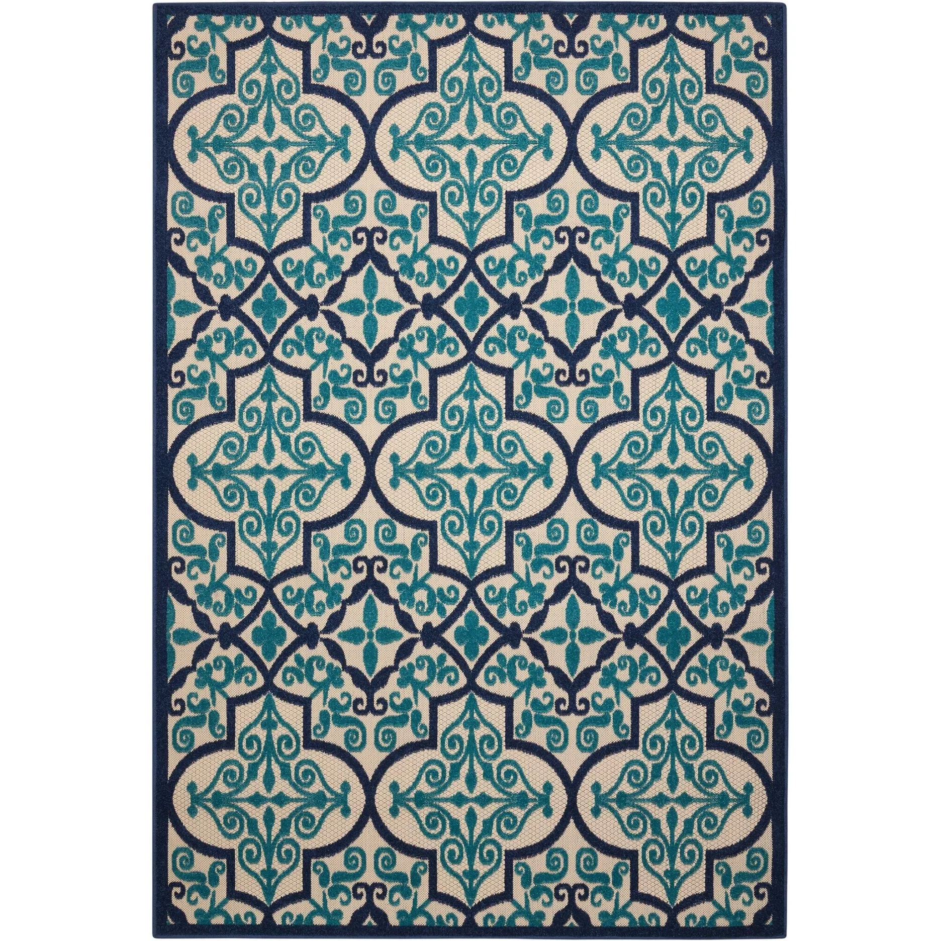 Nourison Aloha Indoor/Outdoor Geometric Area Rug