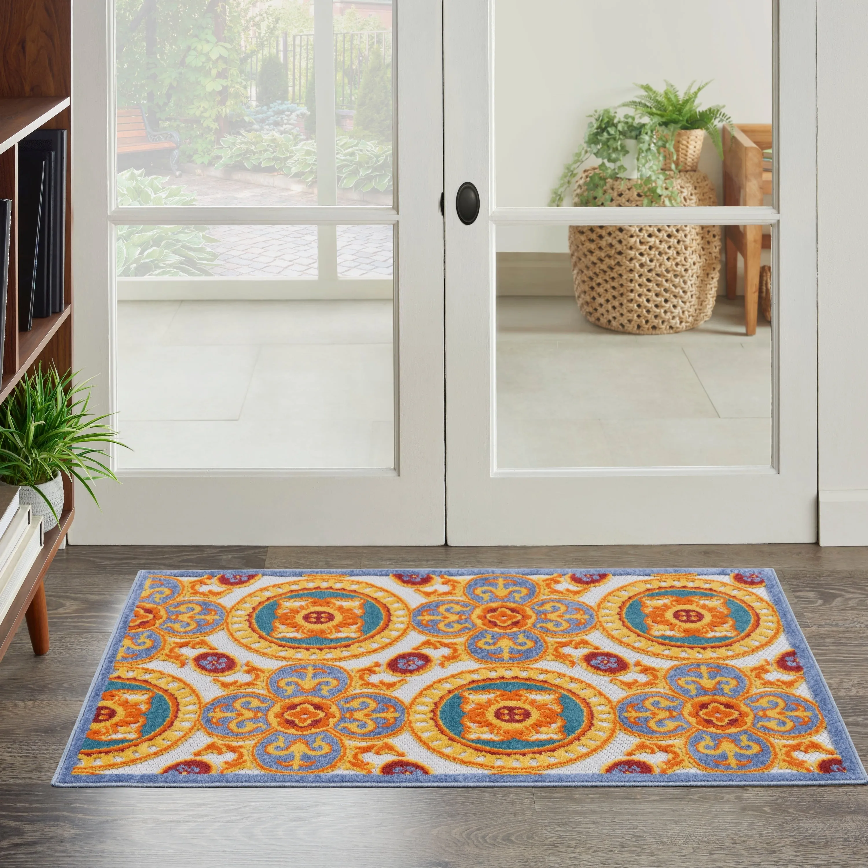 Nourison Aloha Indoor/outdoor Geometric Area Rug