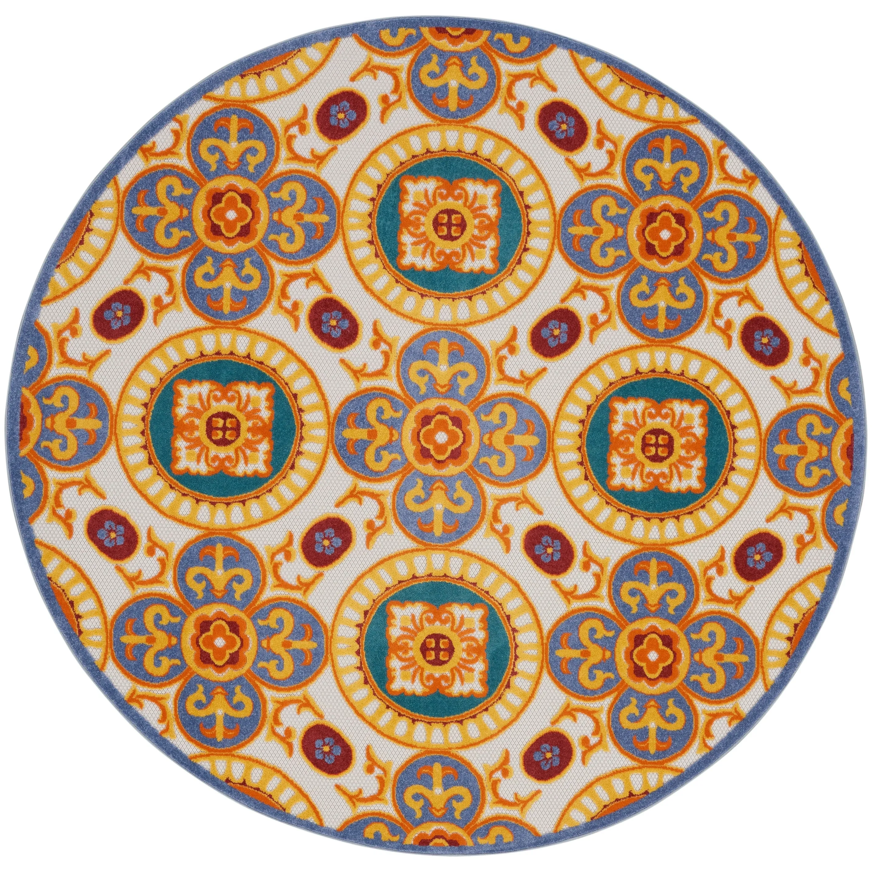 Nourison Aloha Indoor/outdoor Geometric Area Rug
