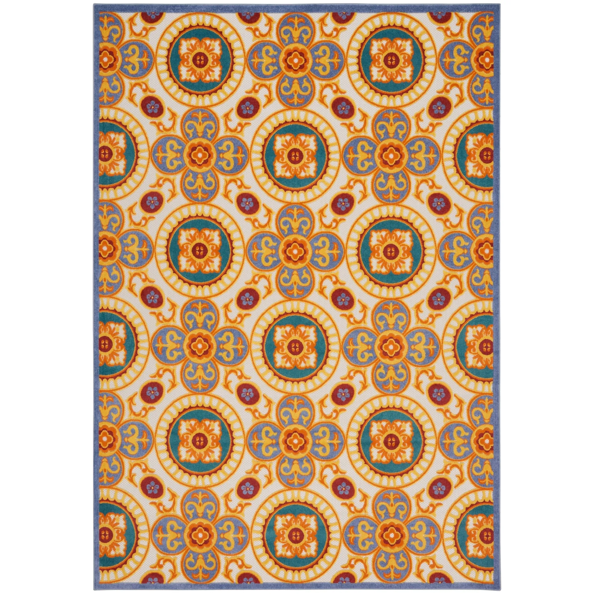Nourison Aloha Indoor/outdoor Geometric Area Rug