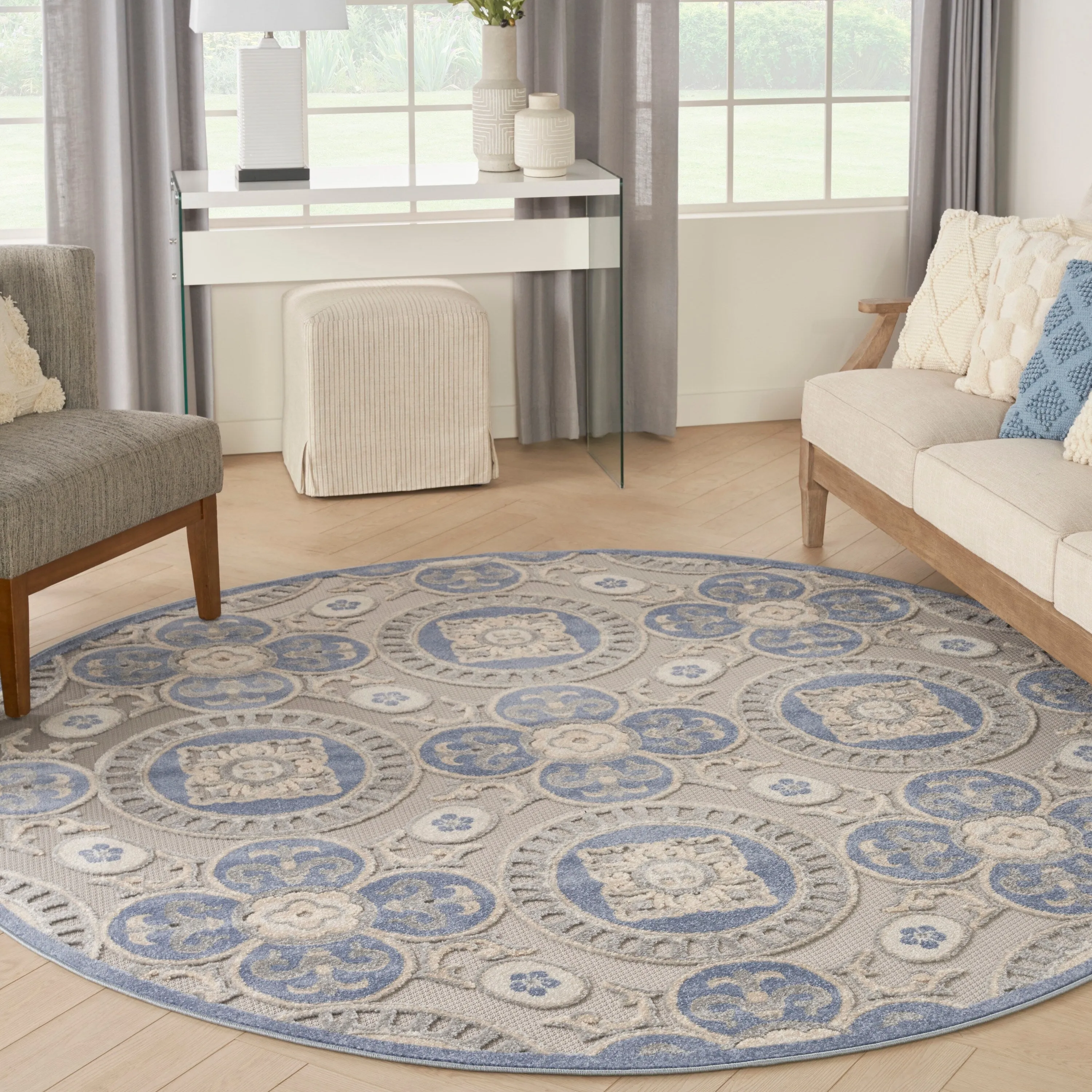 Nourison Aloha Indoor/outdoor Geometric Area Rug