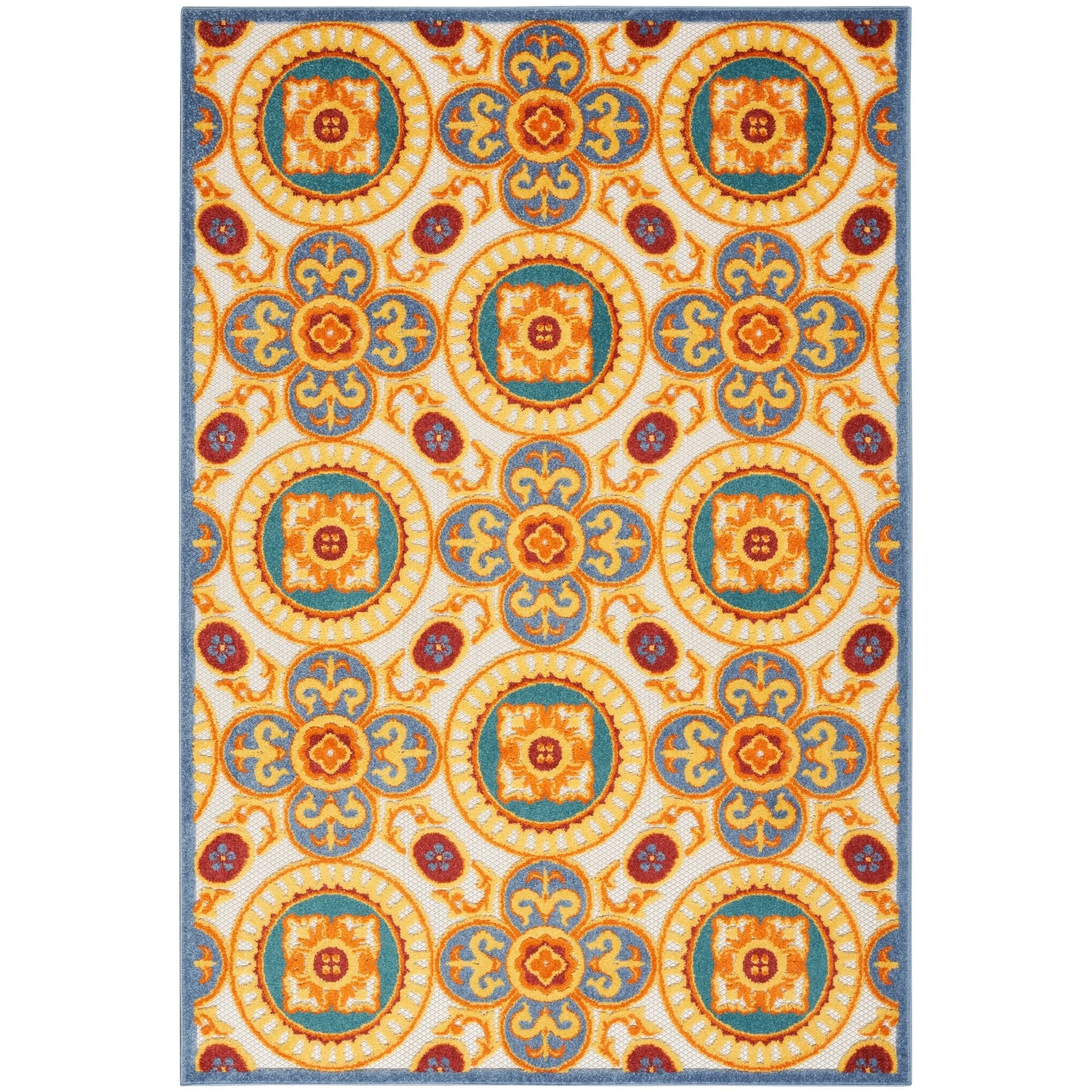 Nourison Aloha Indoor/outdoor Geometric Area Rug