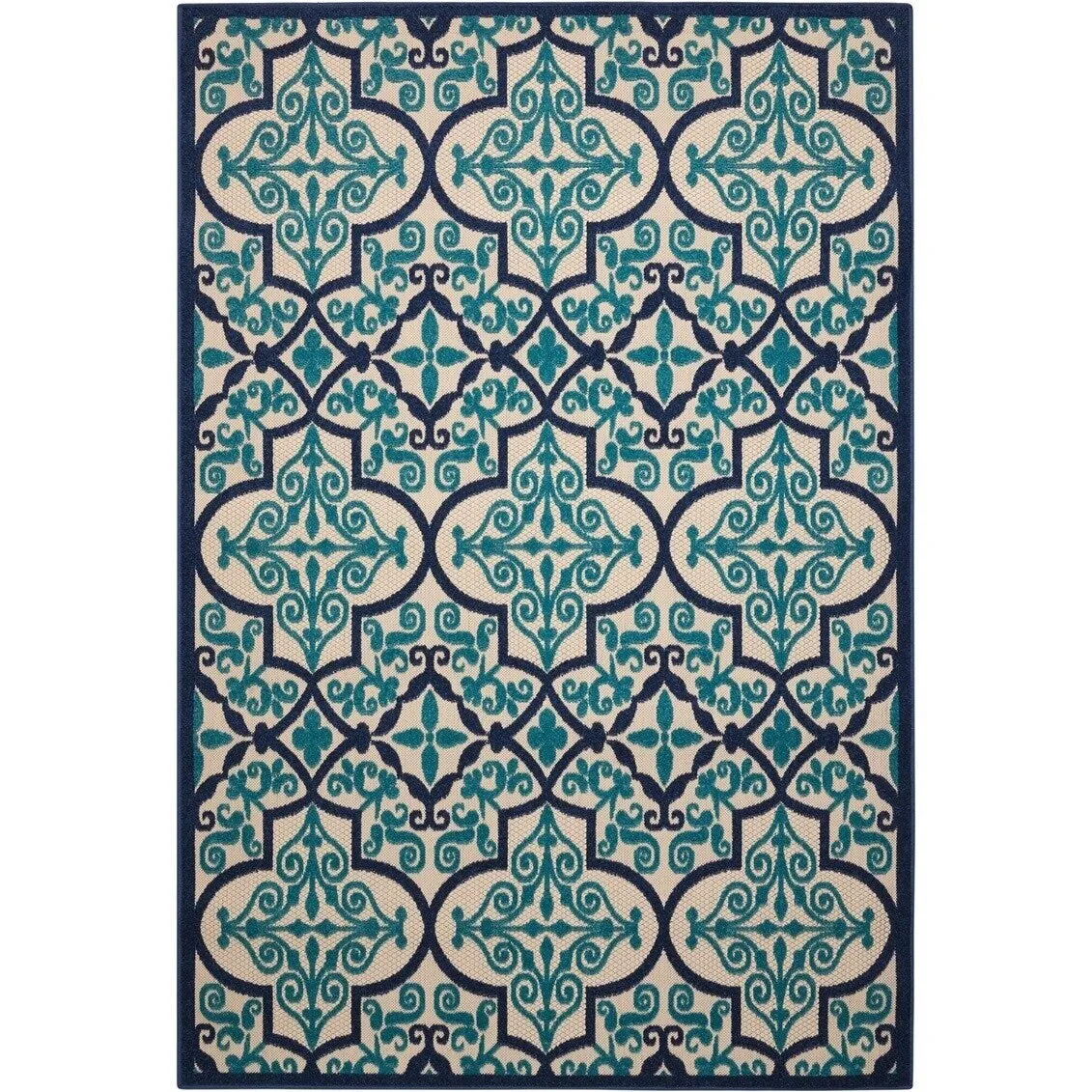 Nourison Aloha Indoor/Outdoor Geometric Area Rug
