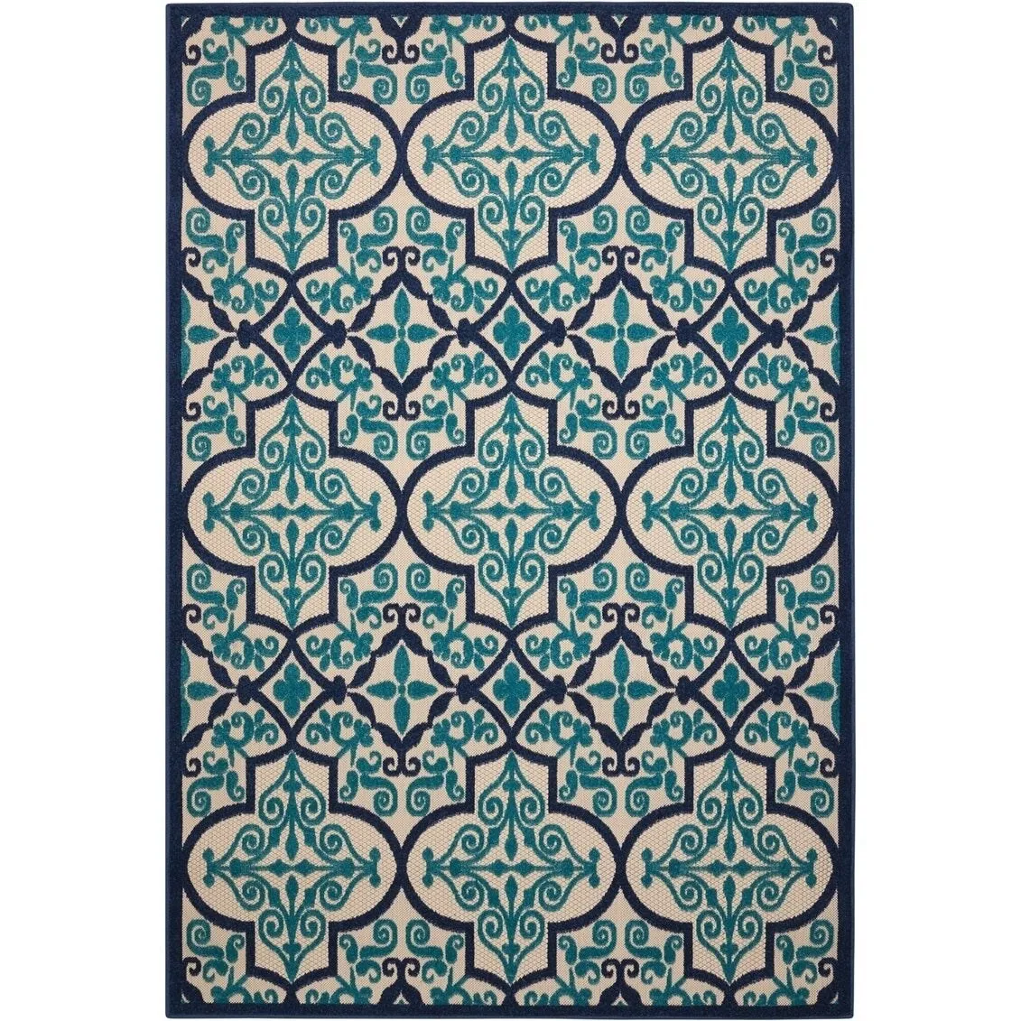 Nourison Aloha Indoor/Outdoor Geometric Area Rug