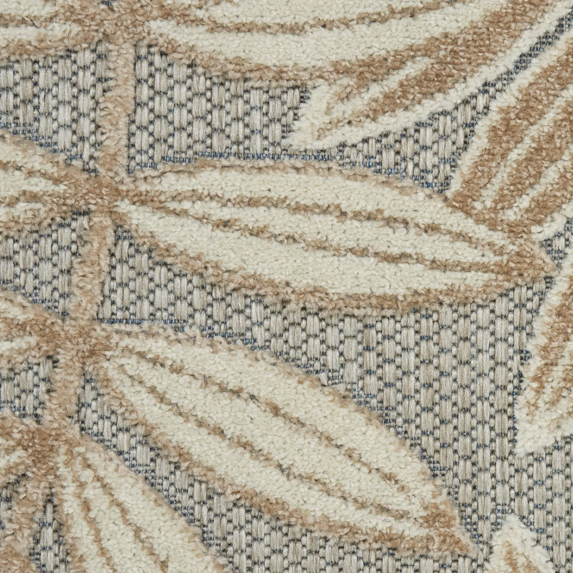 Nourison Aloha Leaf Print Vibrant Indoor/Outdoor Area Rug