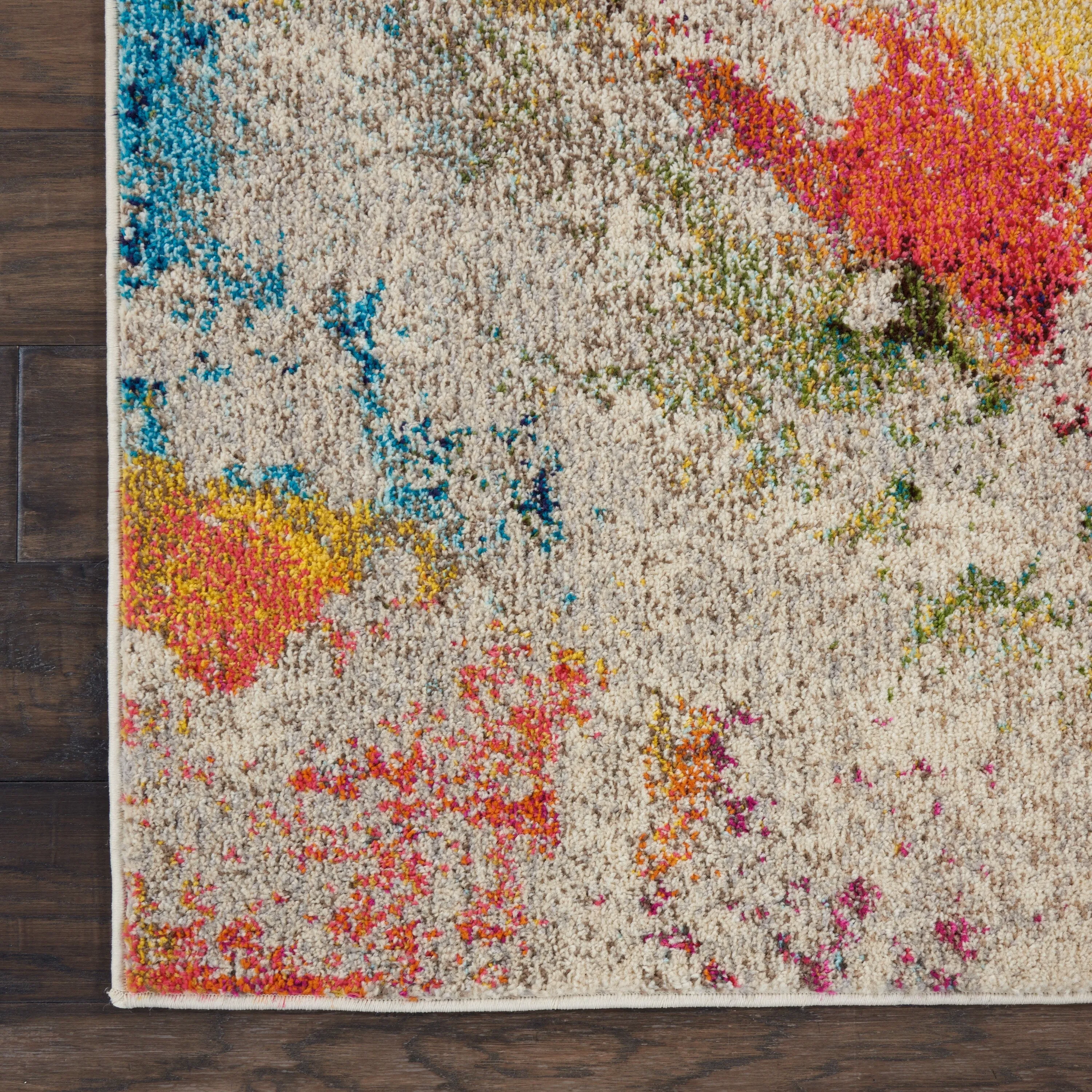 Nourison Celestial Modern Abstract Multicolor Area Rug