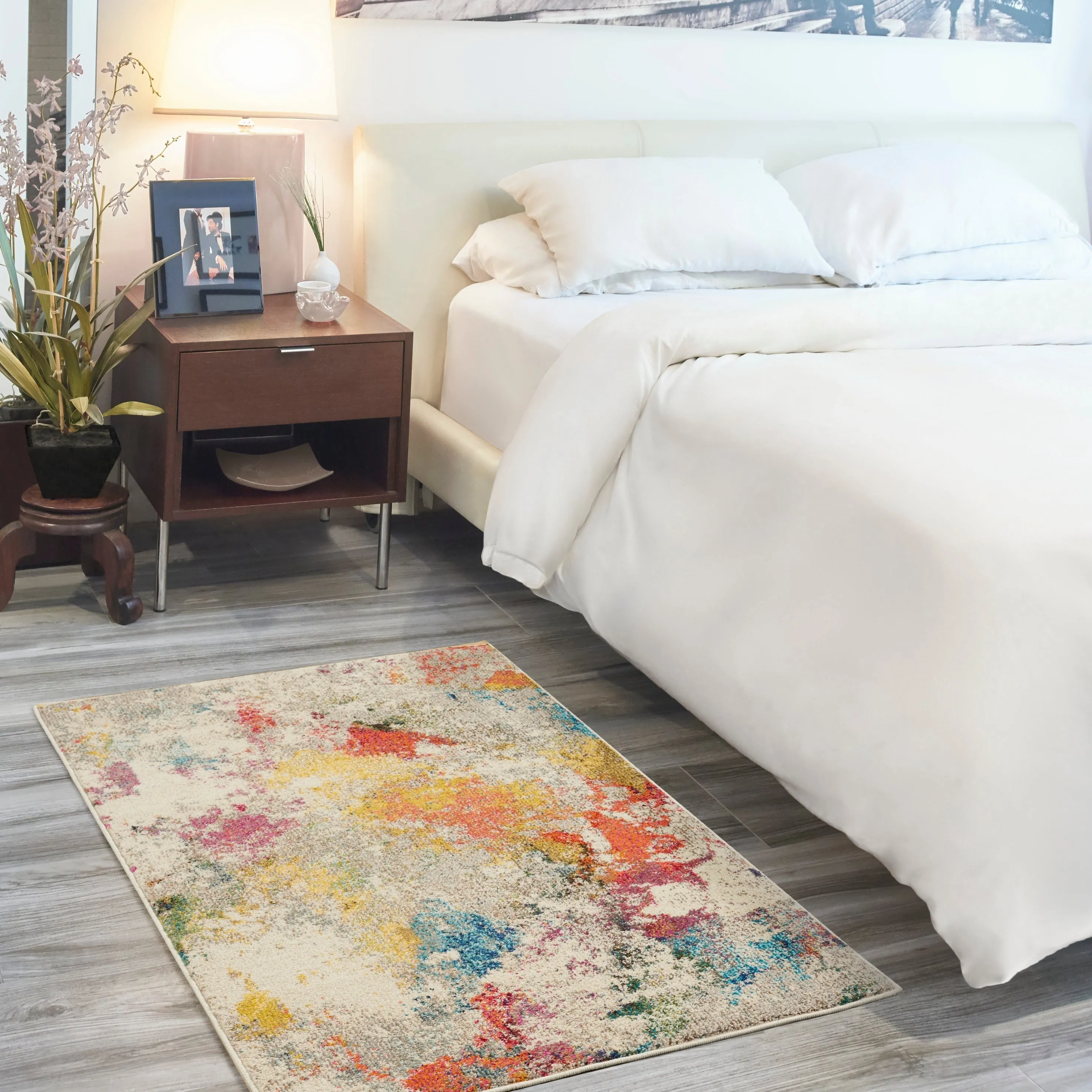 Nourison Celestial Modern Abstract Multicolor Area Rug