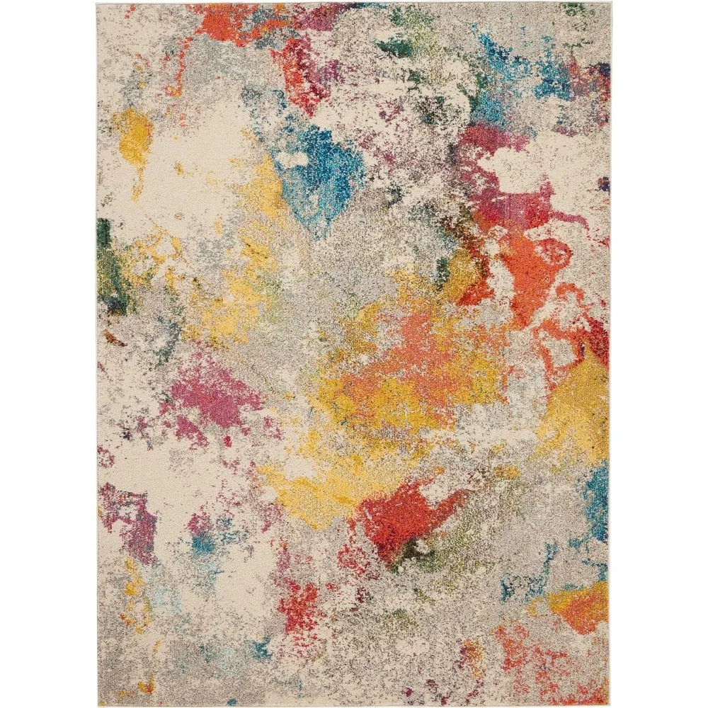 Nourison Celestial Modern Abstract Multicolor Area Rug